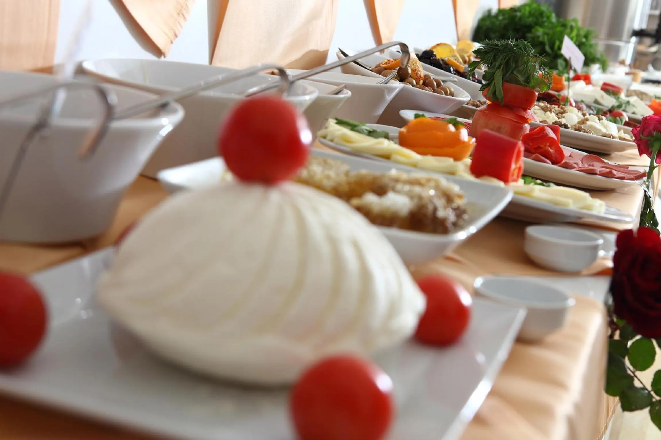 Buffet breakfast in Sultan Hotel-Restaurant-Bistro