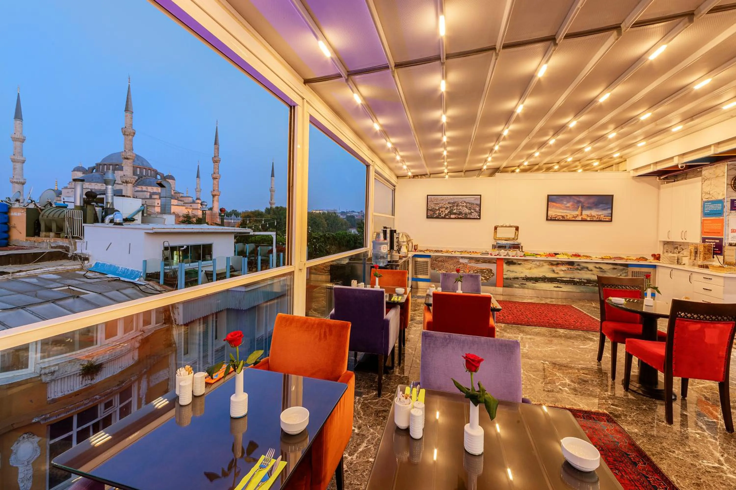 Balcony/Terrace in The Magnaura Palace Hotel