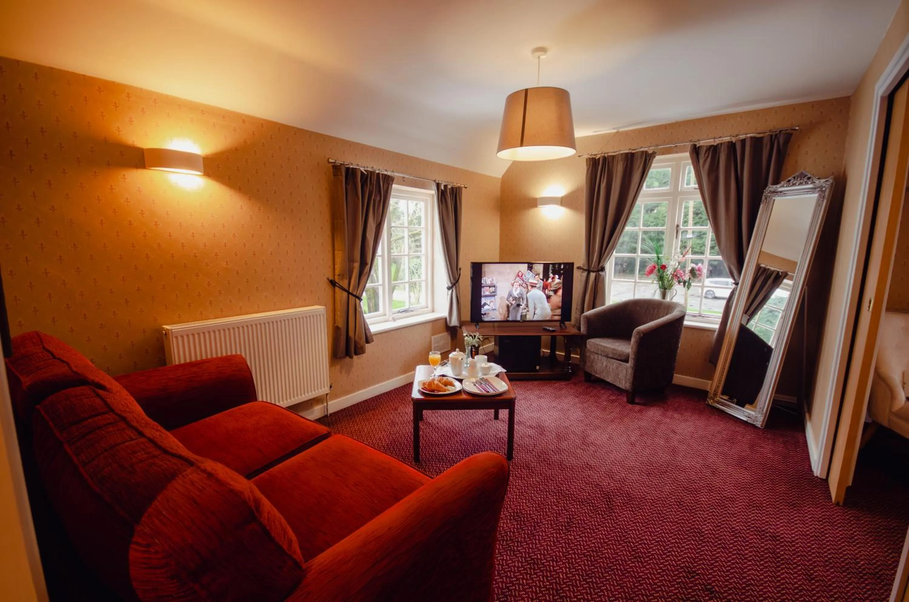 TV and multimedia in Howfield Manor Hotel