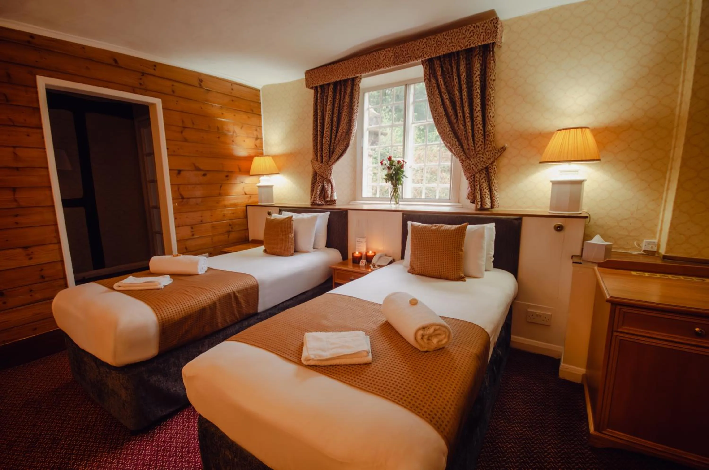 Bed in Howfield Manor Hotel