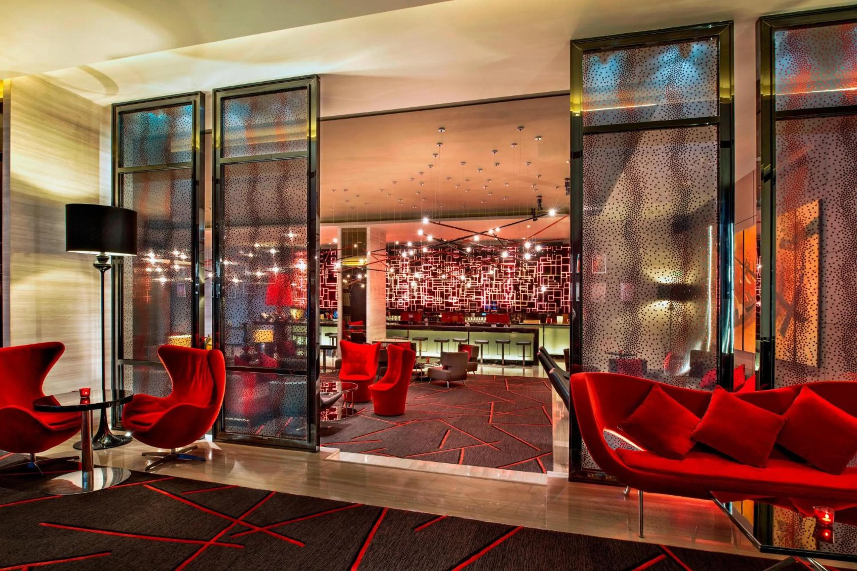 Lobby or reception in Le Méridien Qingdao