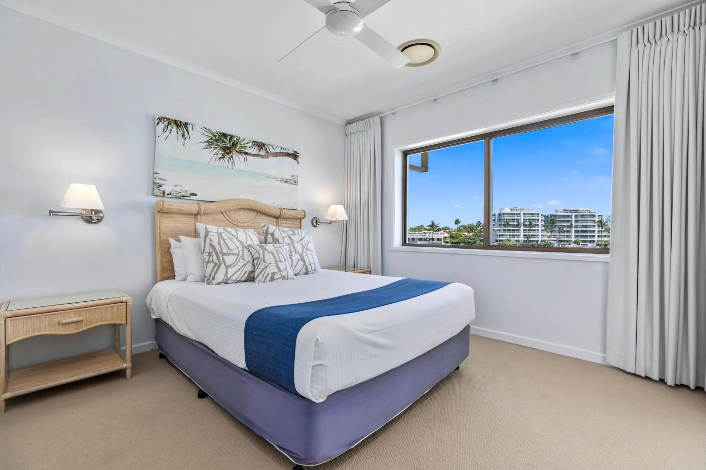 Bedroom, Bed in Culgoa Point Beach Resort