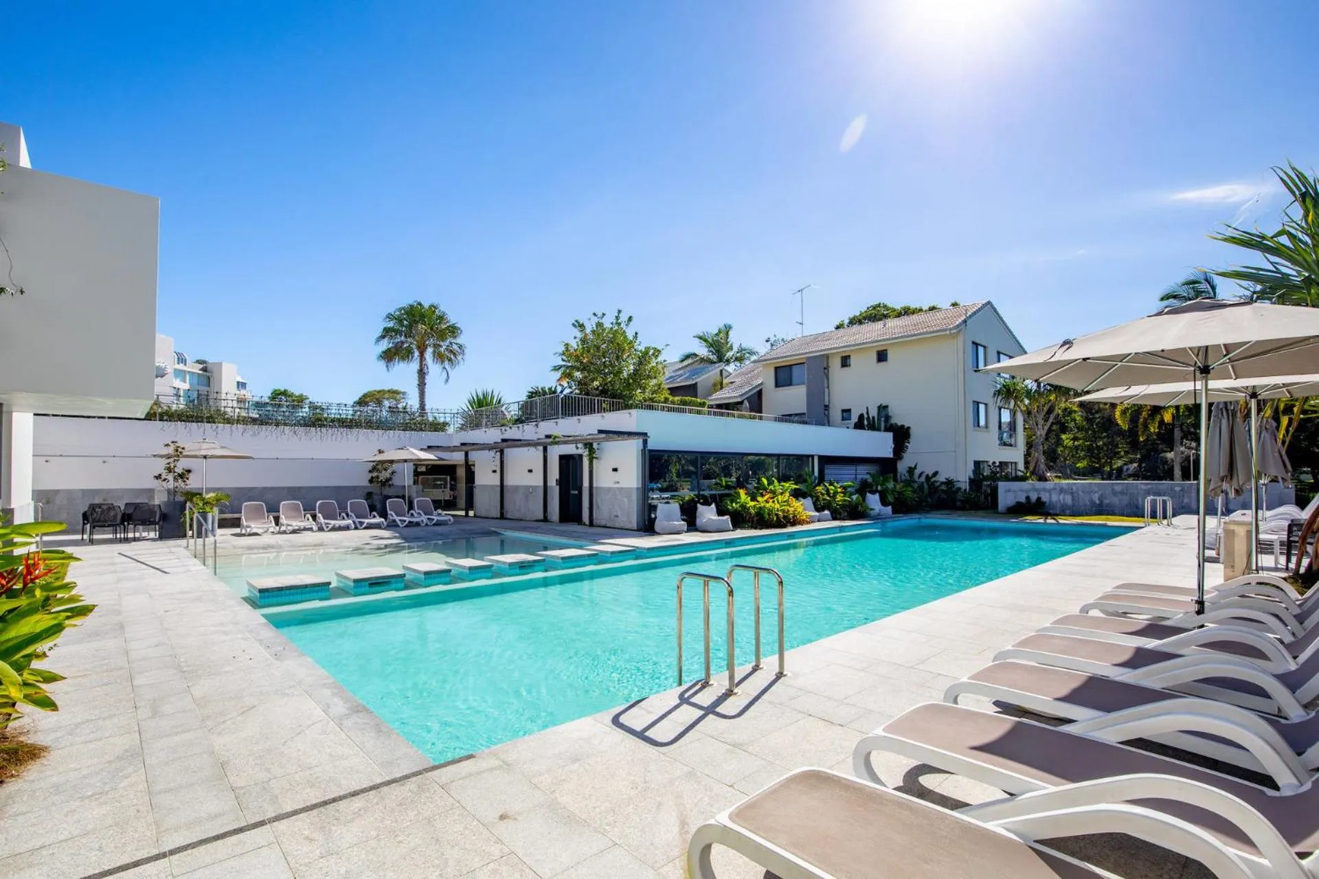 Hot Tub in Culgoa Point Beach Resort