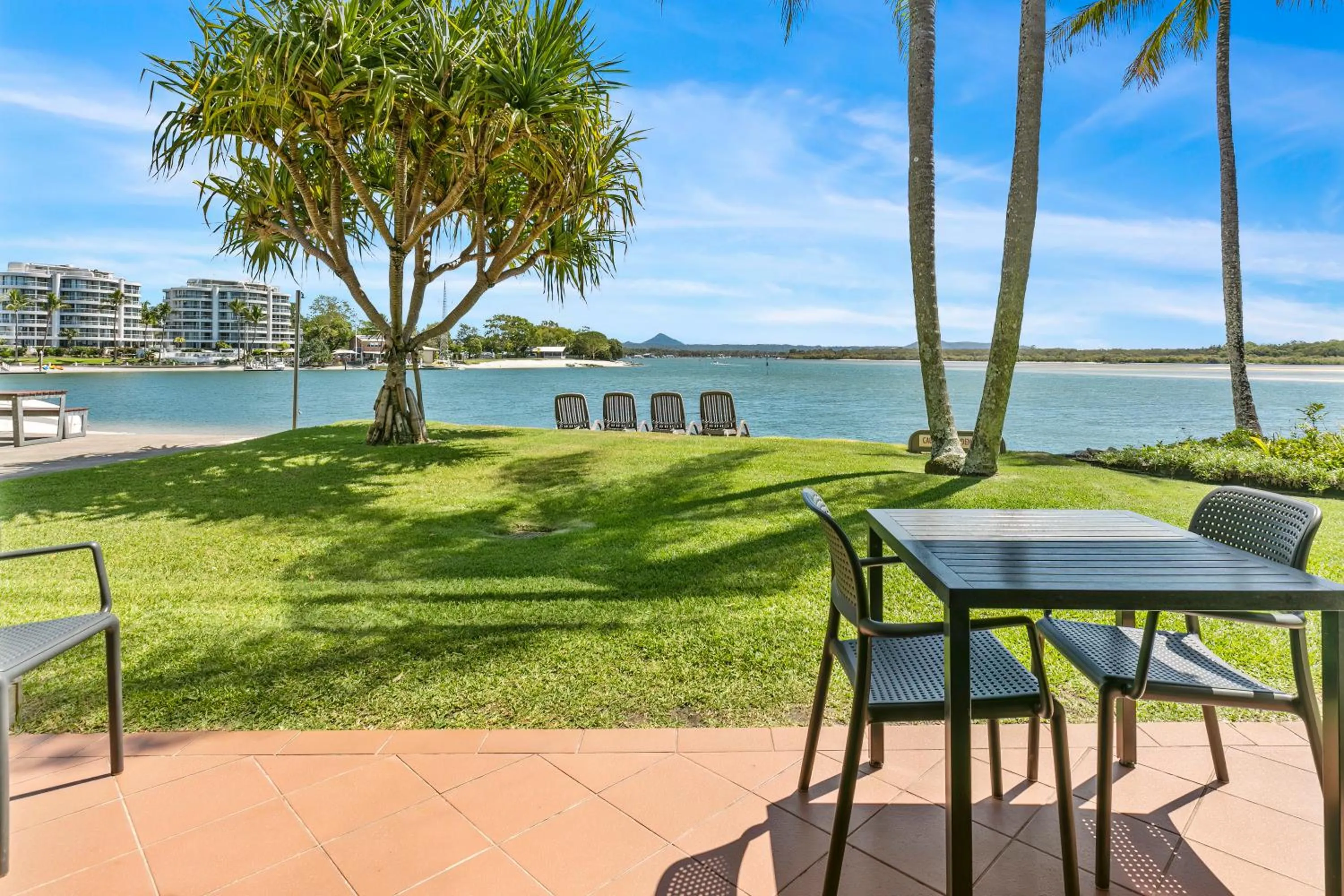 River view in Culgoa Point Beach Resort