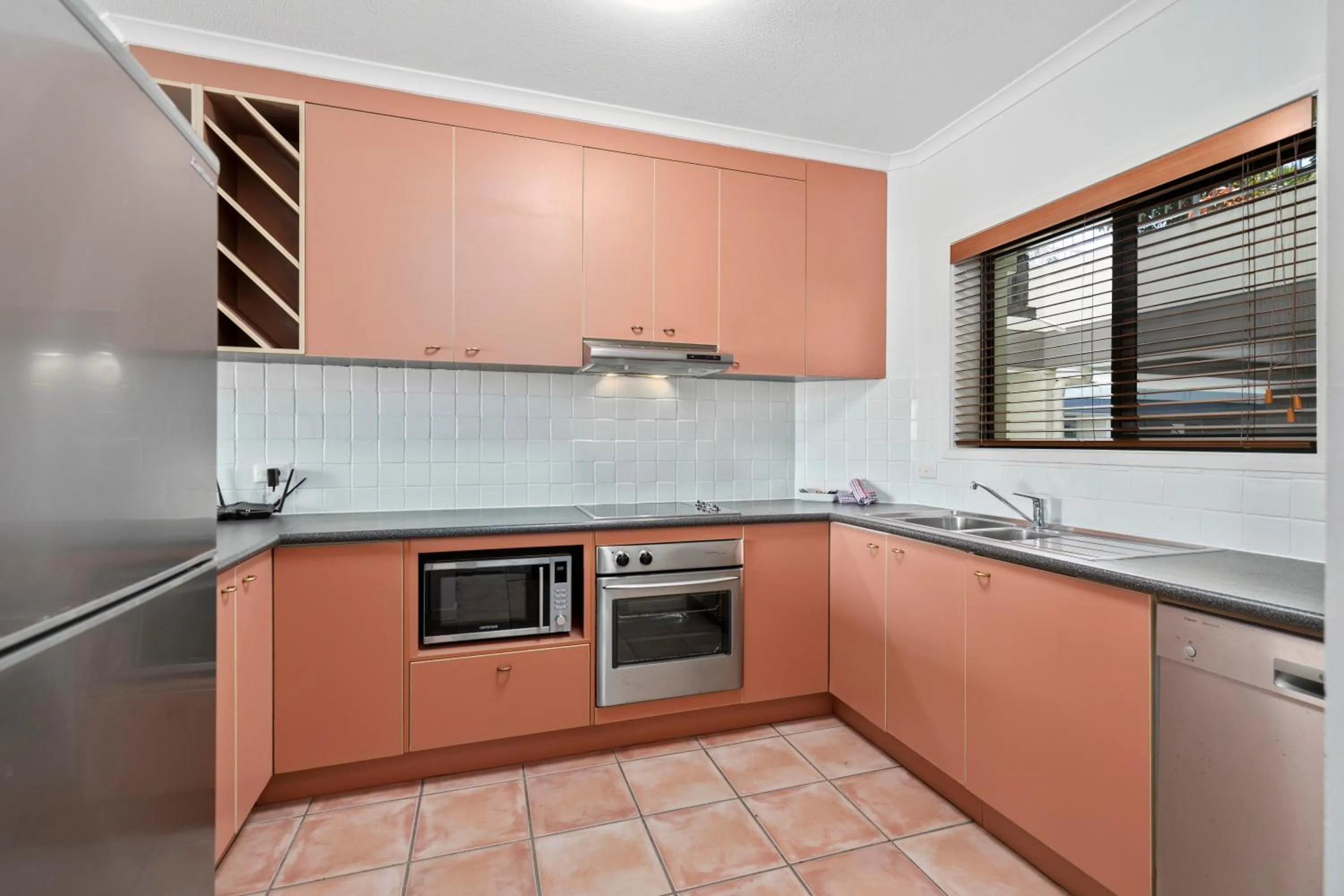 kitchen in Culgoa Point Beach Resort
