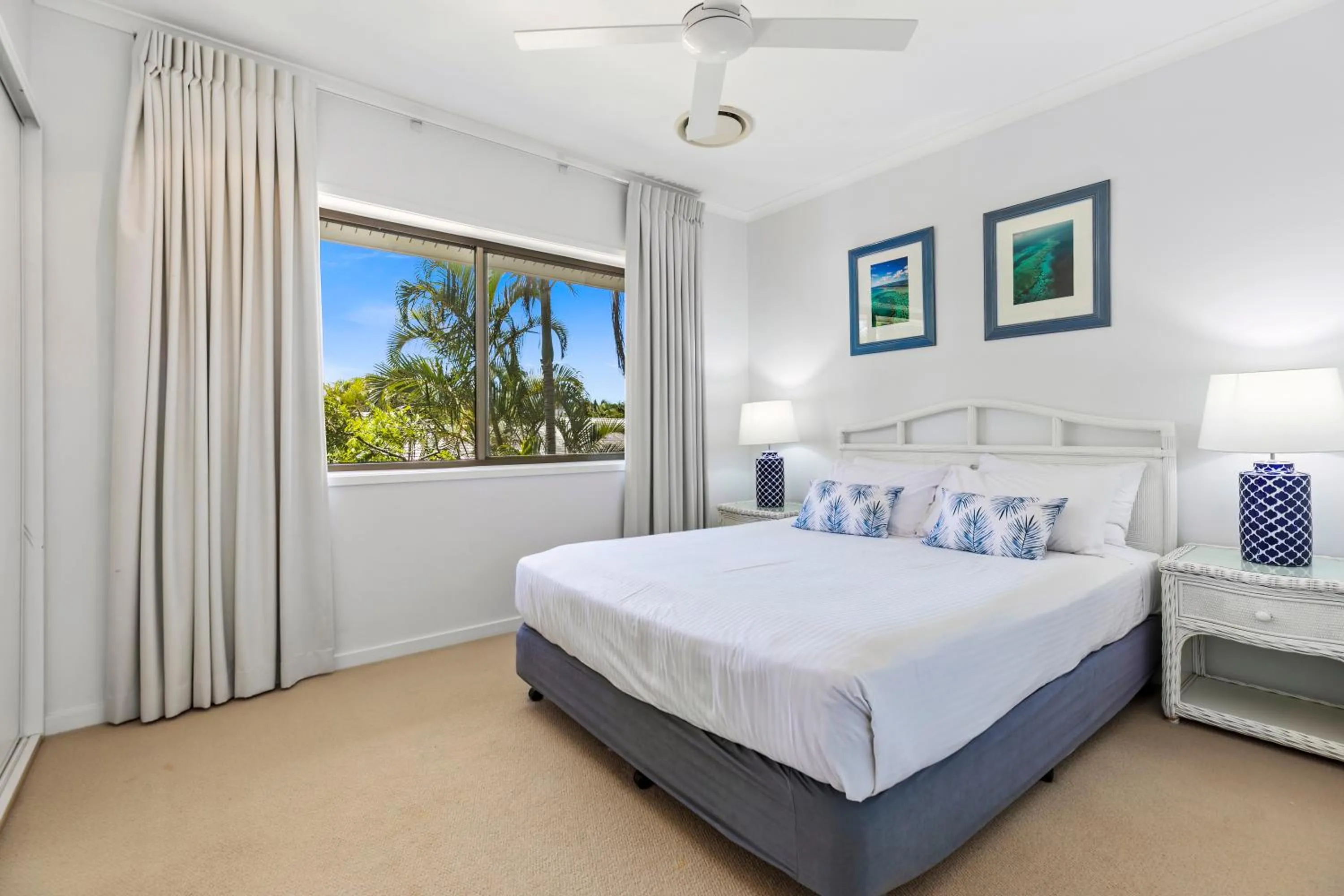 Bedroom, Bed in Culgoa Point Beach Resort