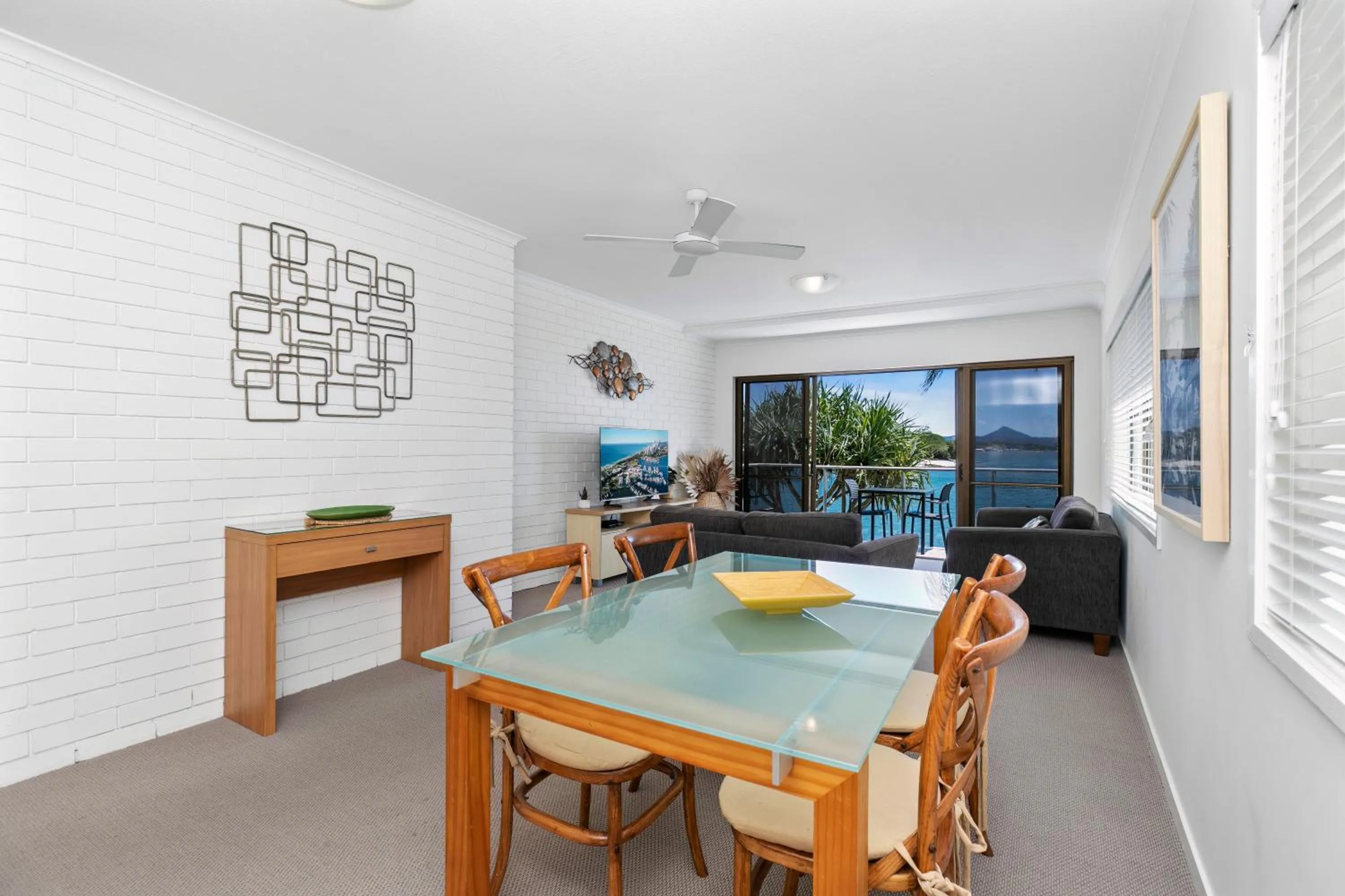 Living room in Culgoa Point Beach Resort