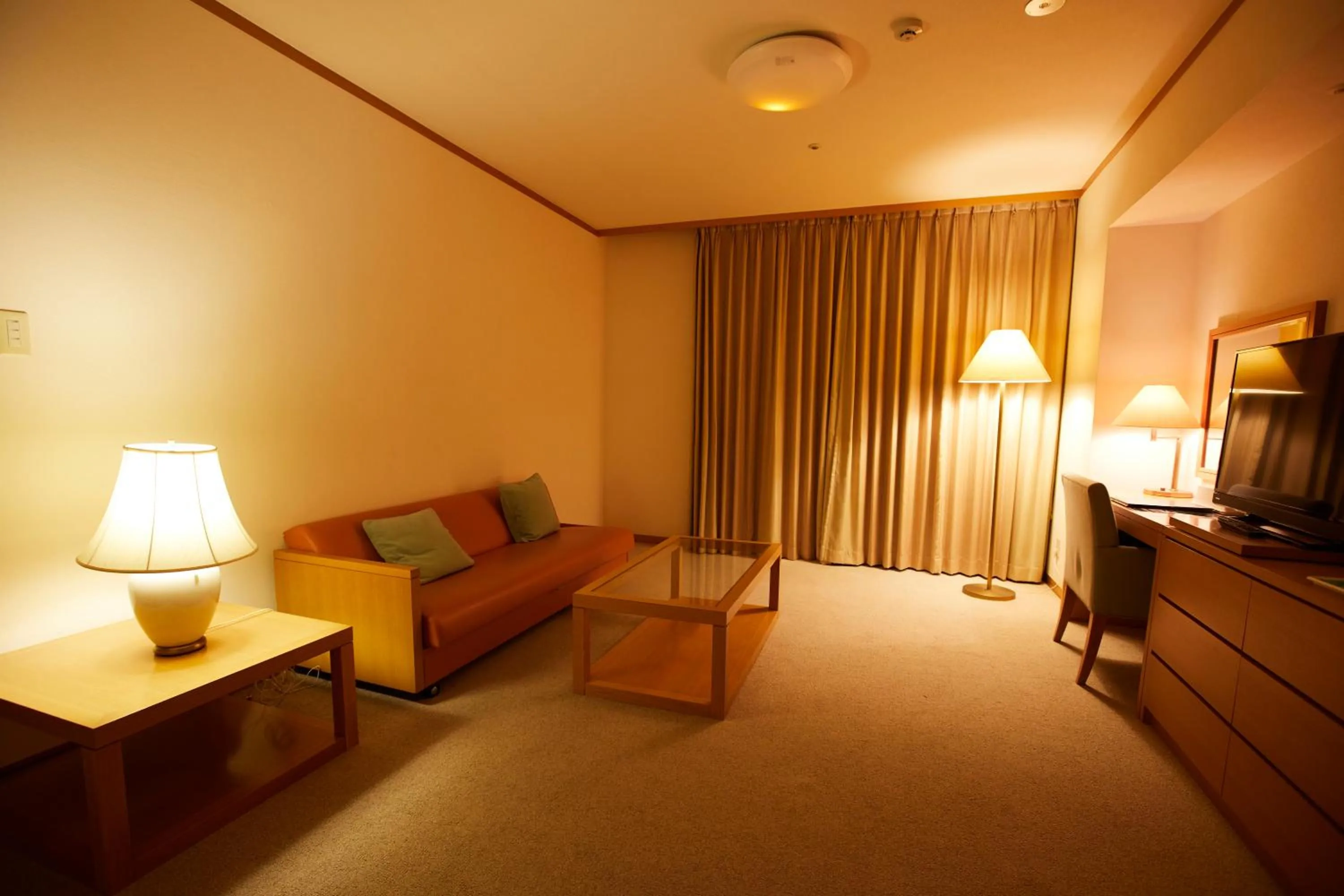 Living room in Kamogawa Country Hotel