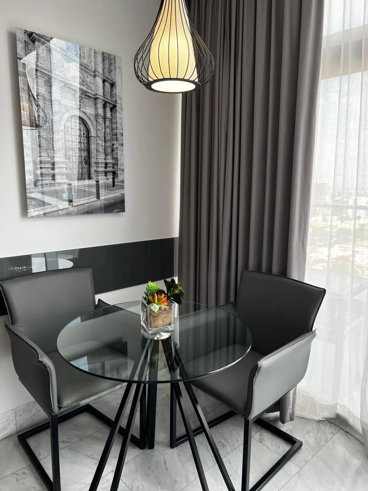 Seating area in Baruk Guadalajara Hotel de Autor