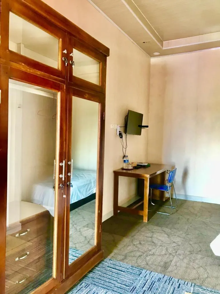 Bed in Penginapan Intan Bandara