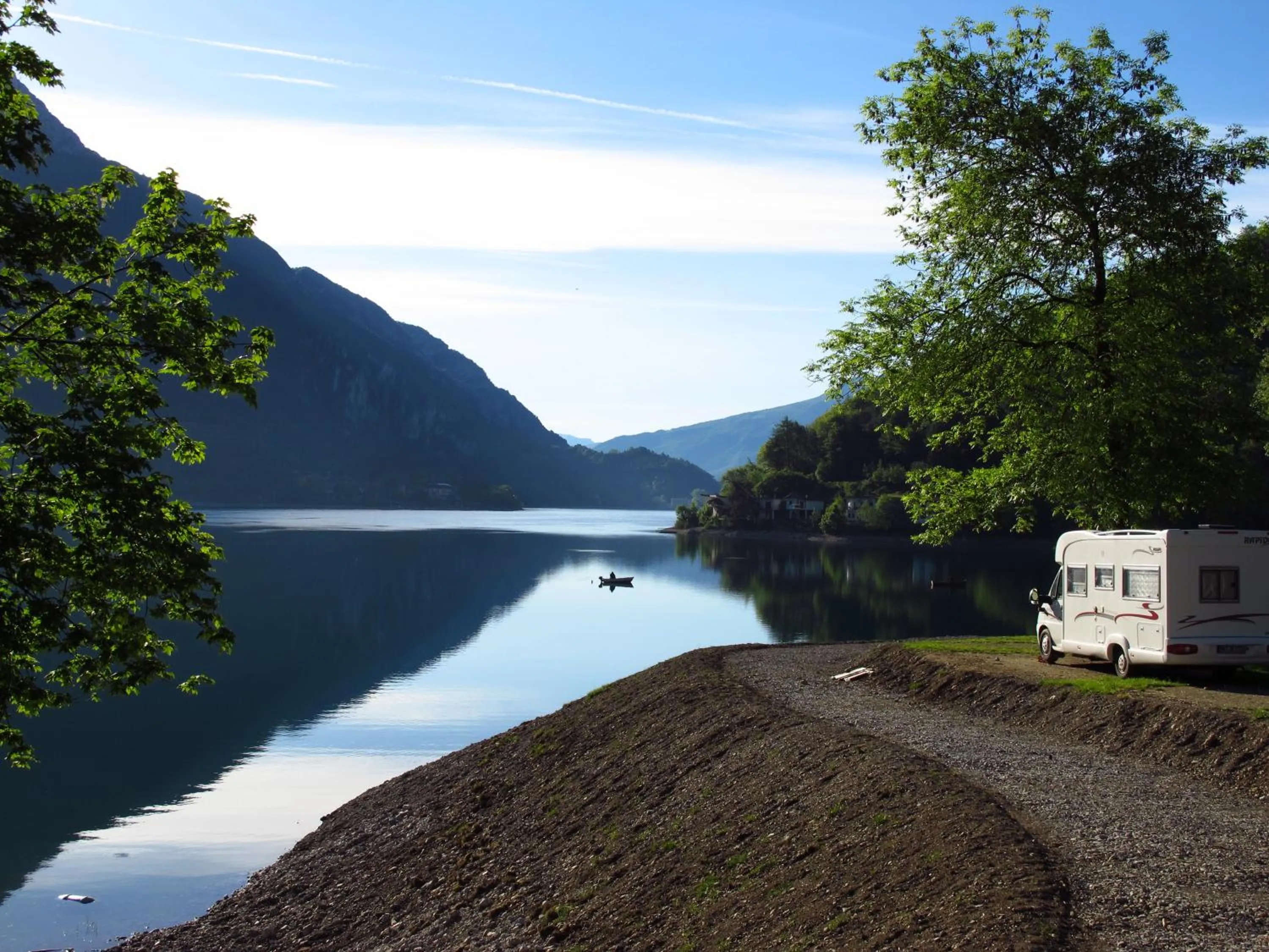 Natural landscape in Camping Al Lago Ledro
