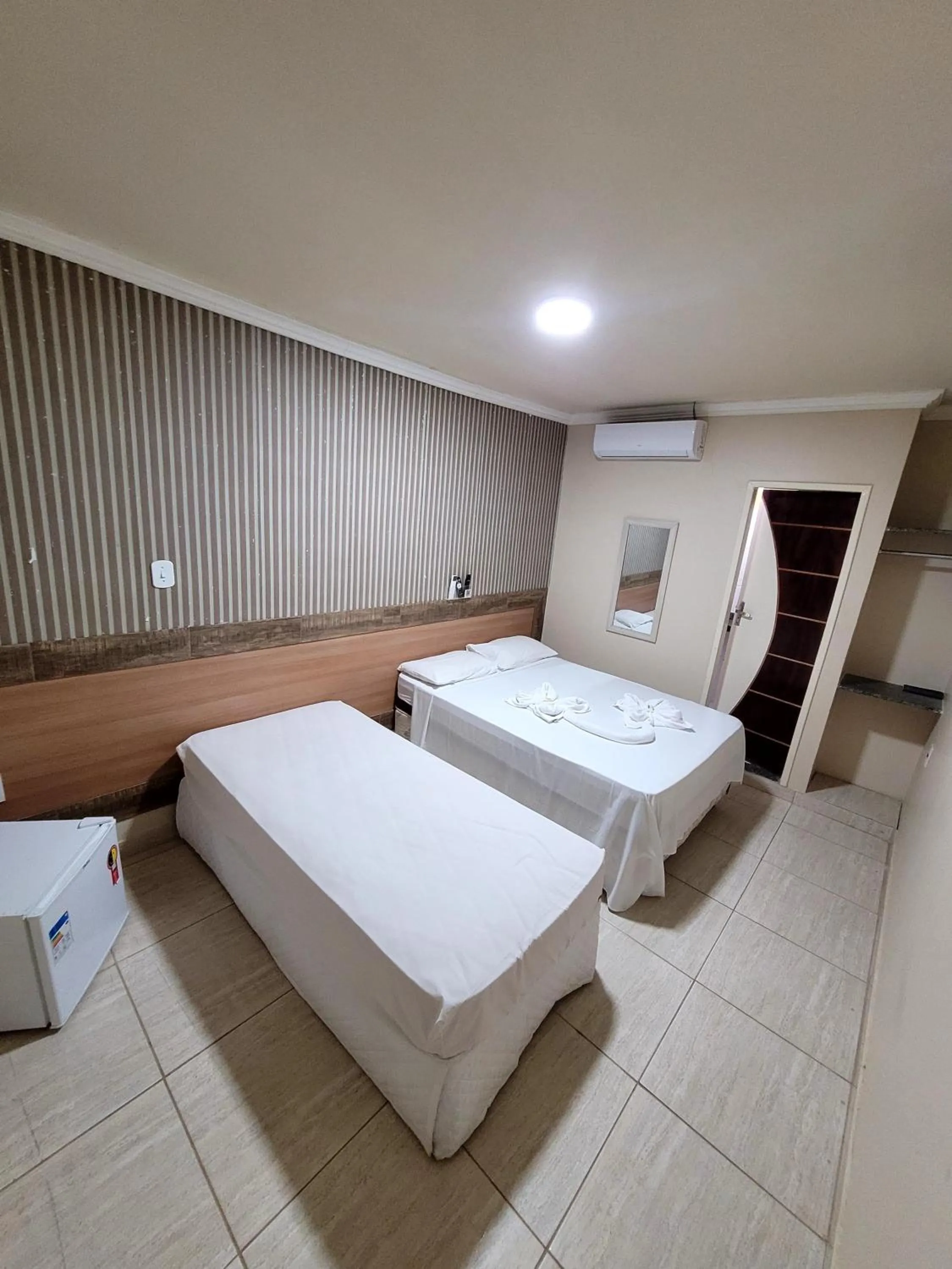 Bed in Pousada Porto dos Corais