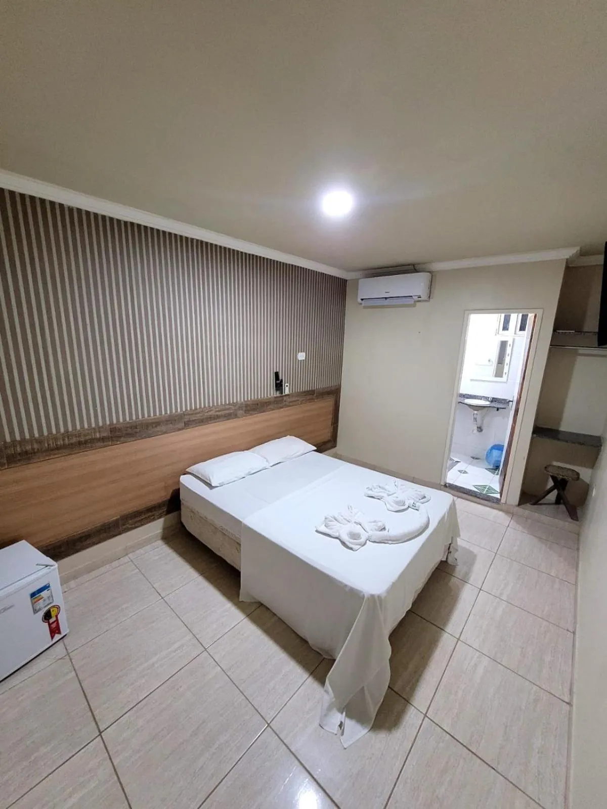 Bed in Pousada Porto dos Corais