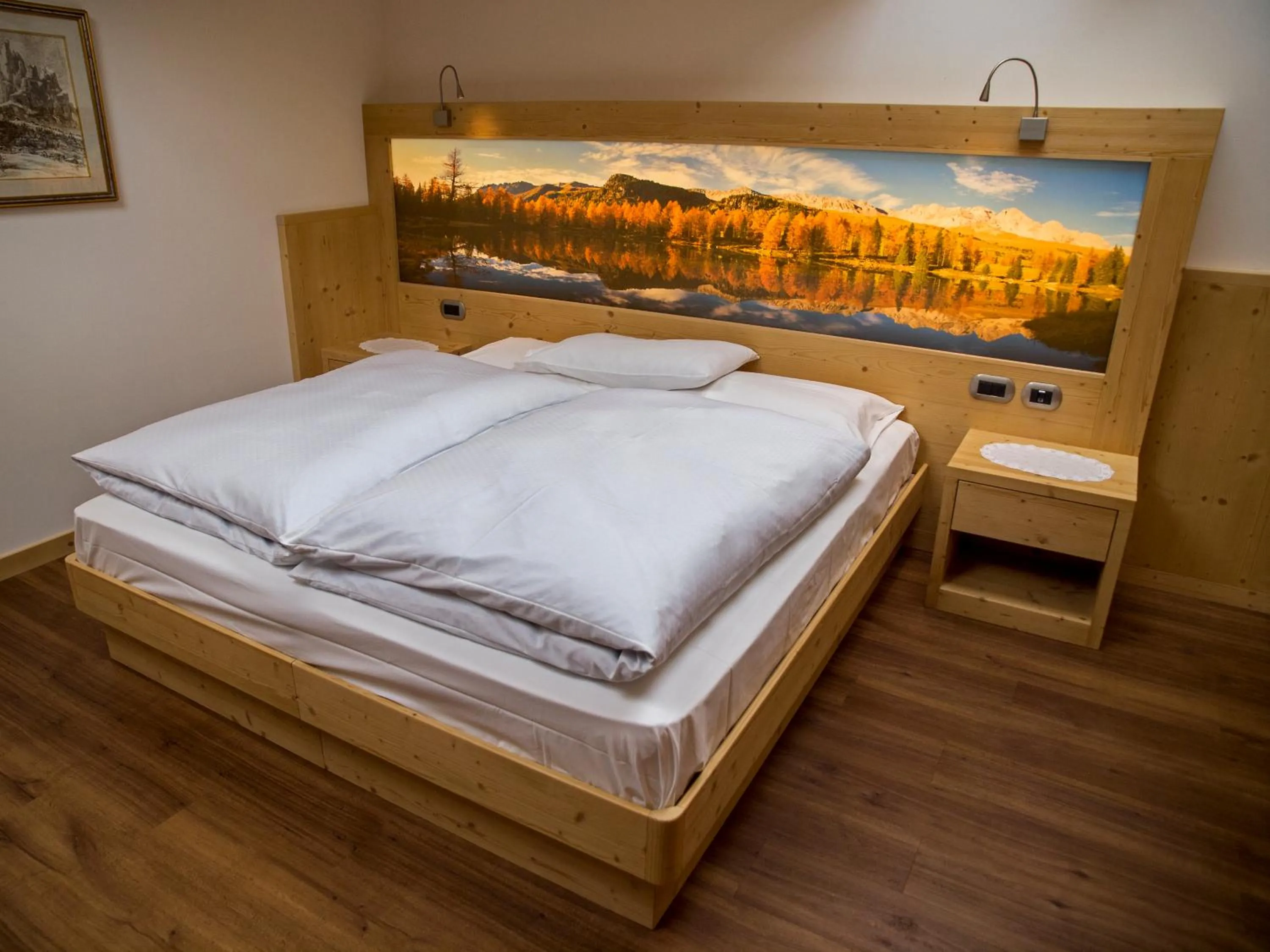 Bed in Hotel El Paster