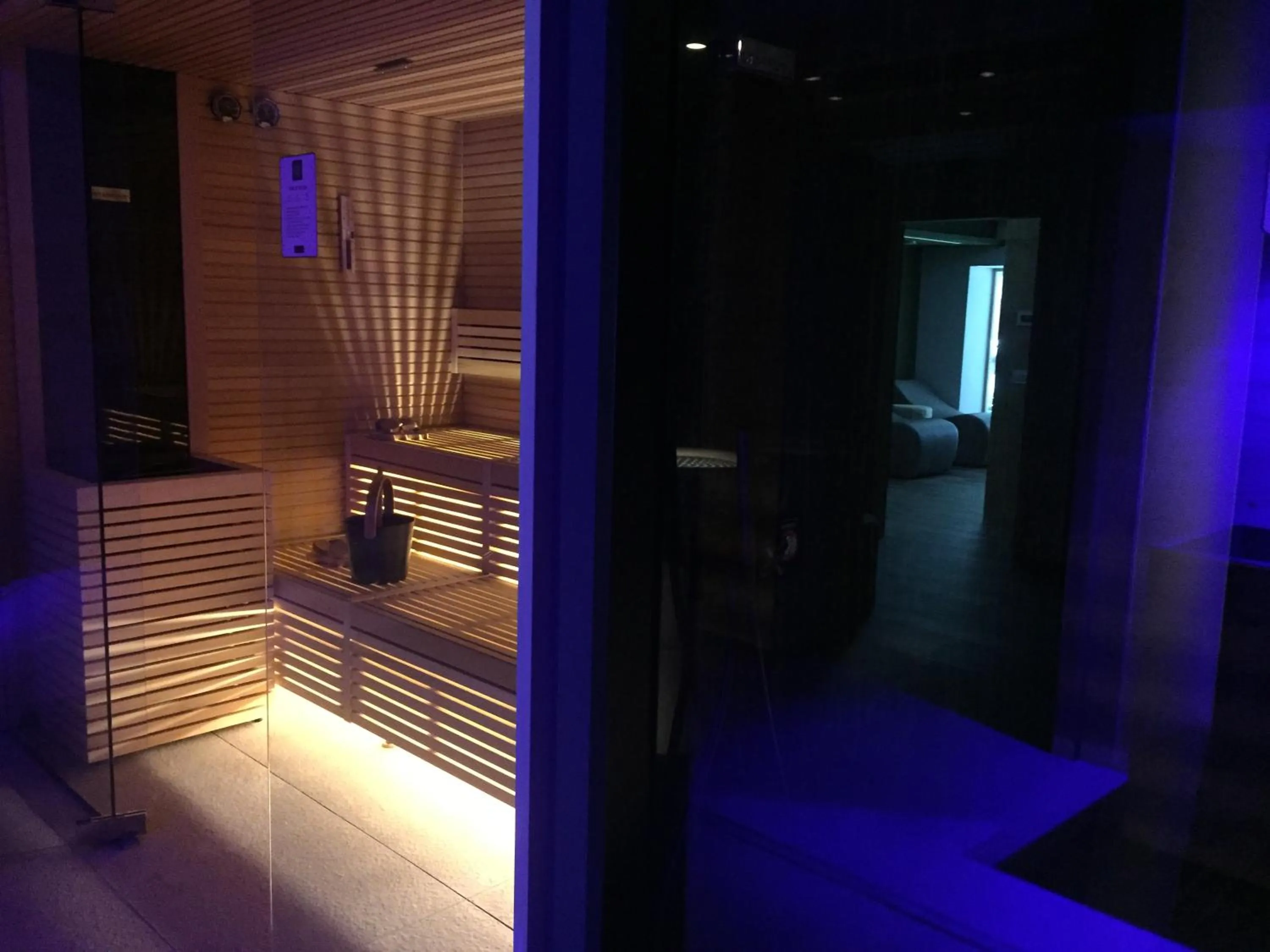 Sauna in Hotel El Paster
