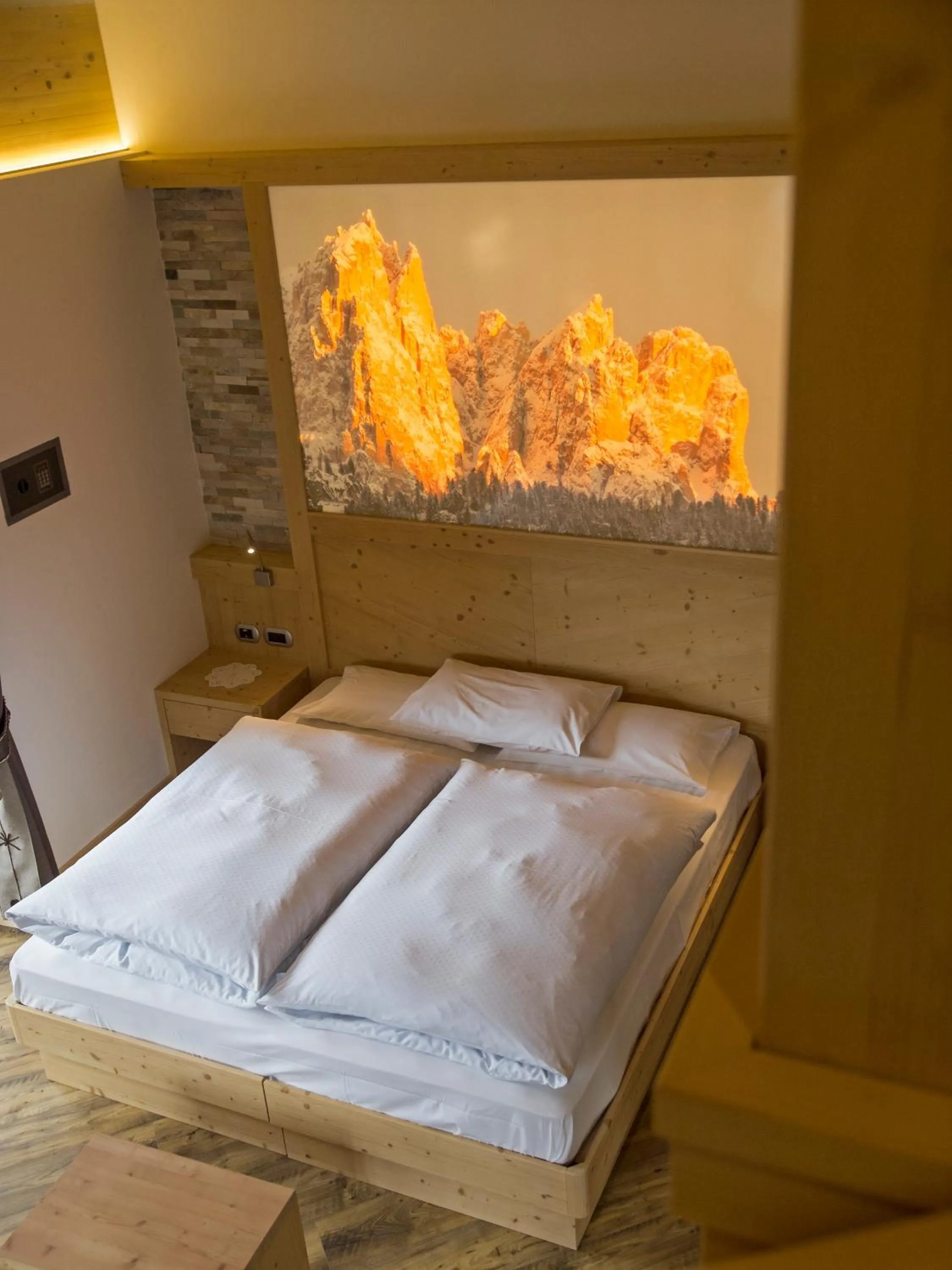 Bed in Hotel El Paster