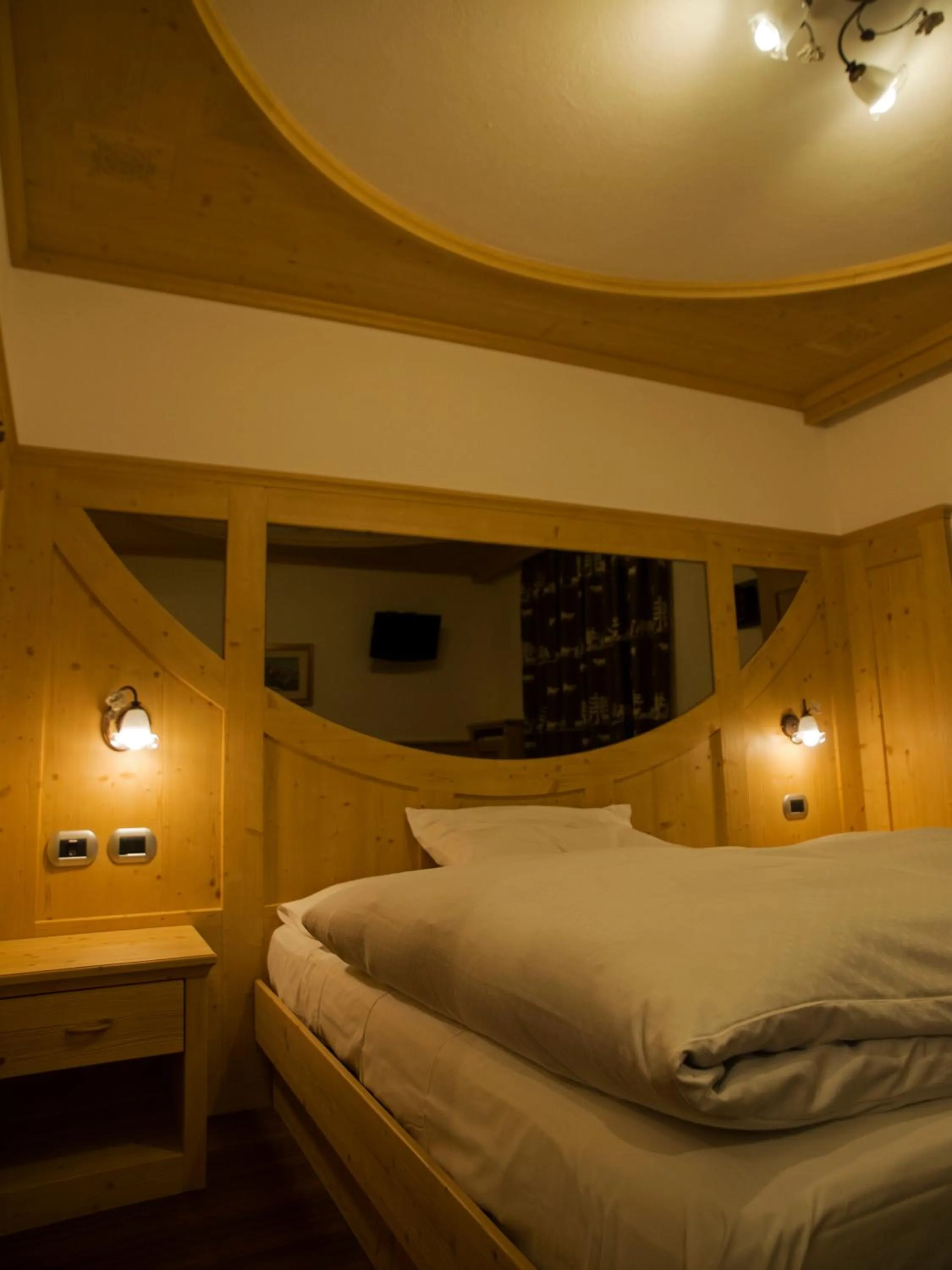 Bed in Hotel El Paster