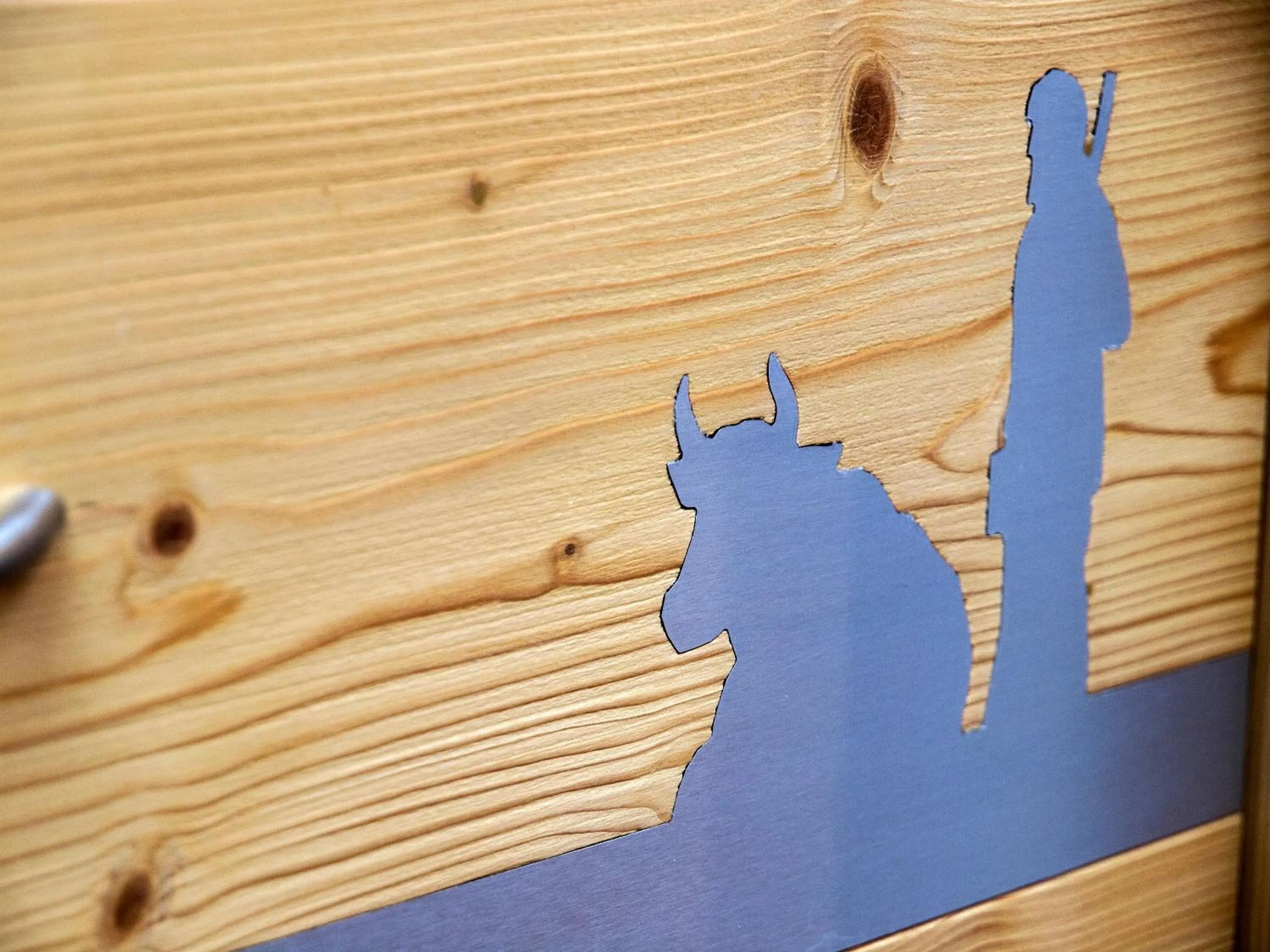 Decorative detail in Hotel El Paster