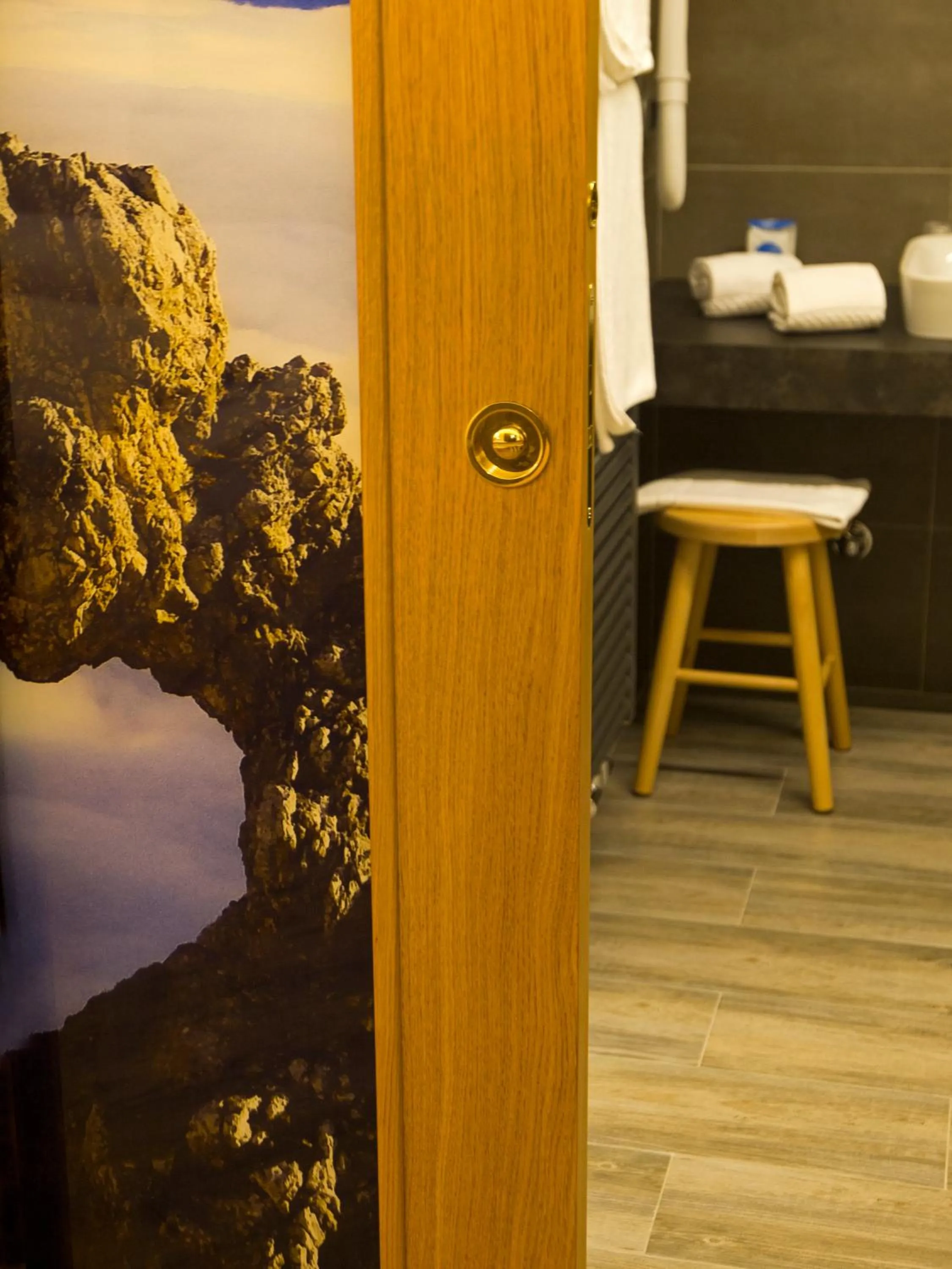 Bathroom in Hotel El Paster