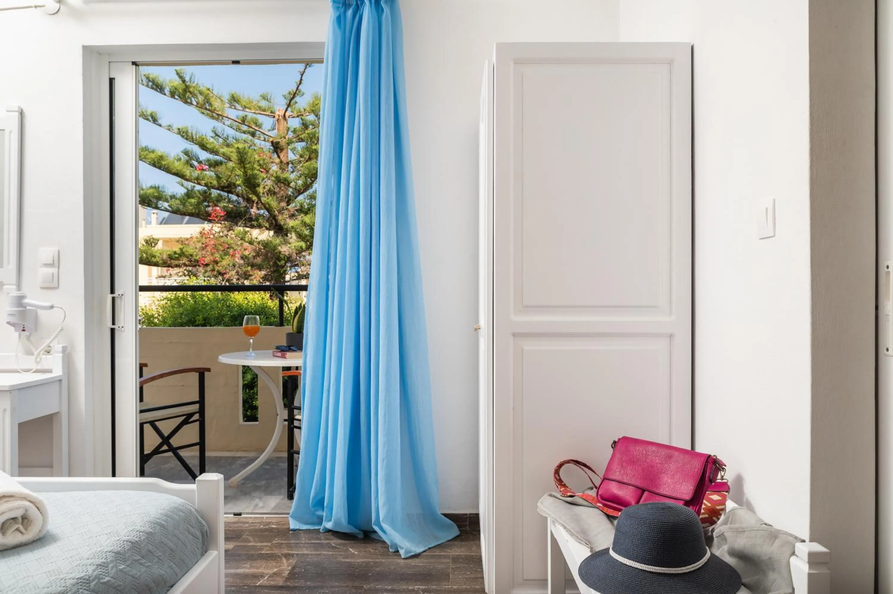 Bedroom in Dimitra & Evdokia Hotel