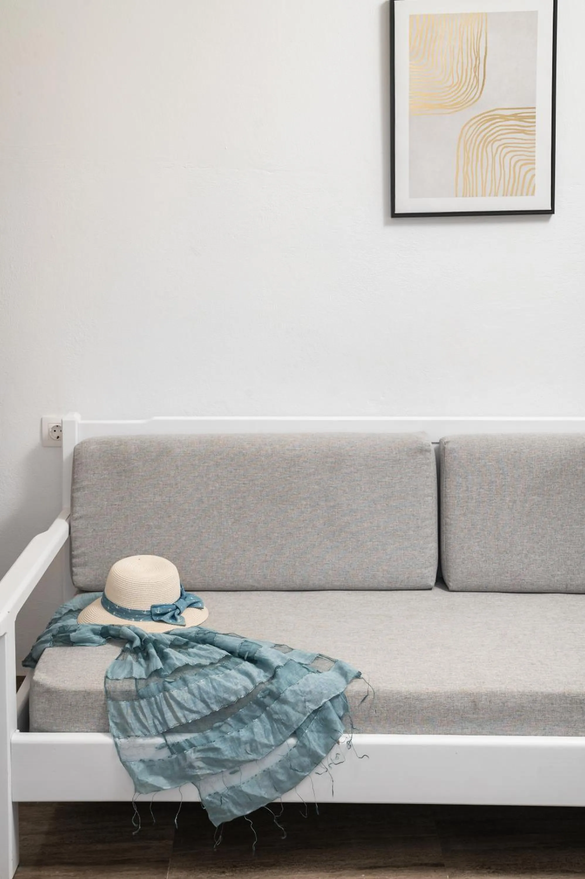 Living room in Dimitra & Evdokia Hotel