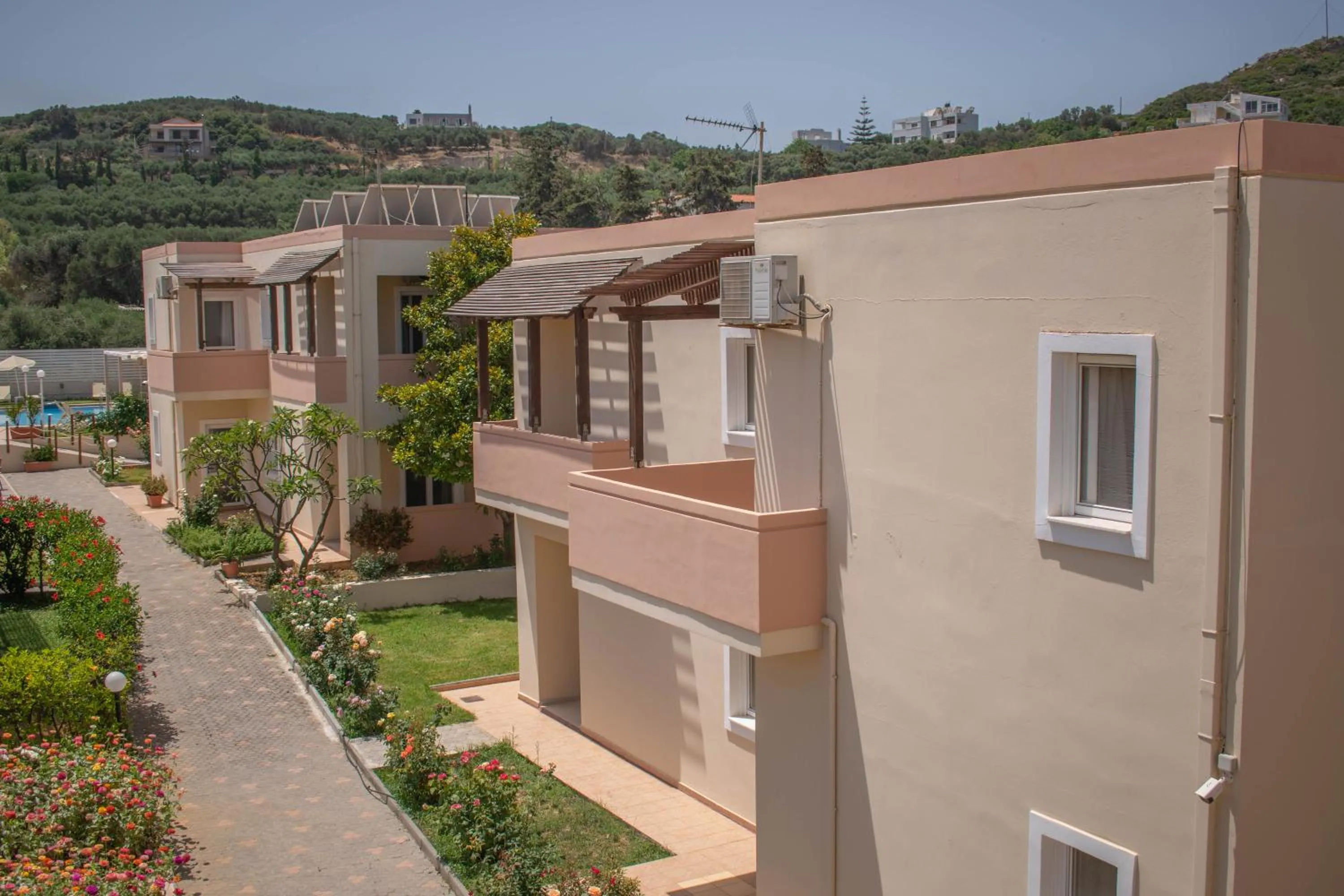 Property building in Dimitra & Evdokia Hotel