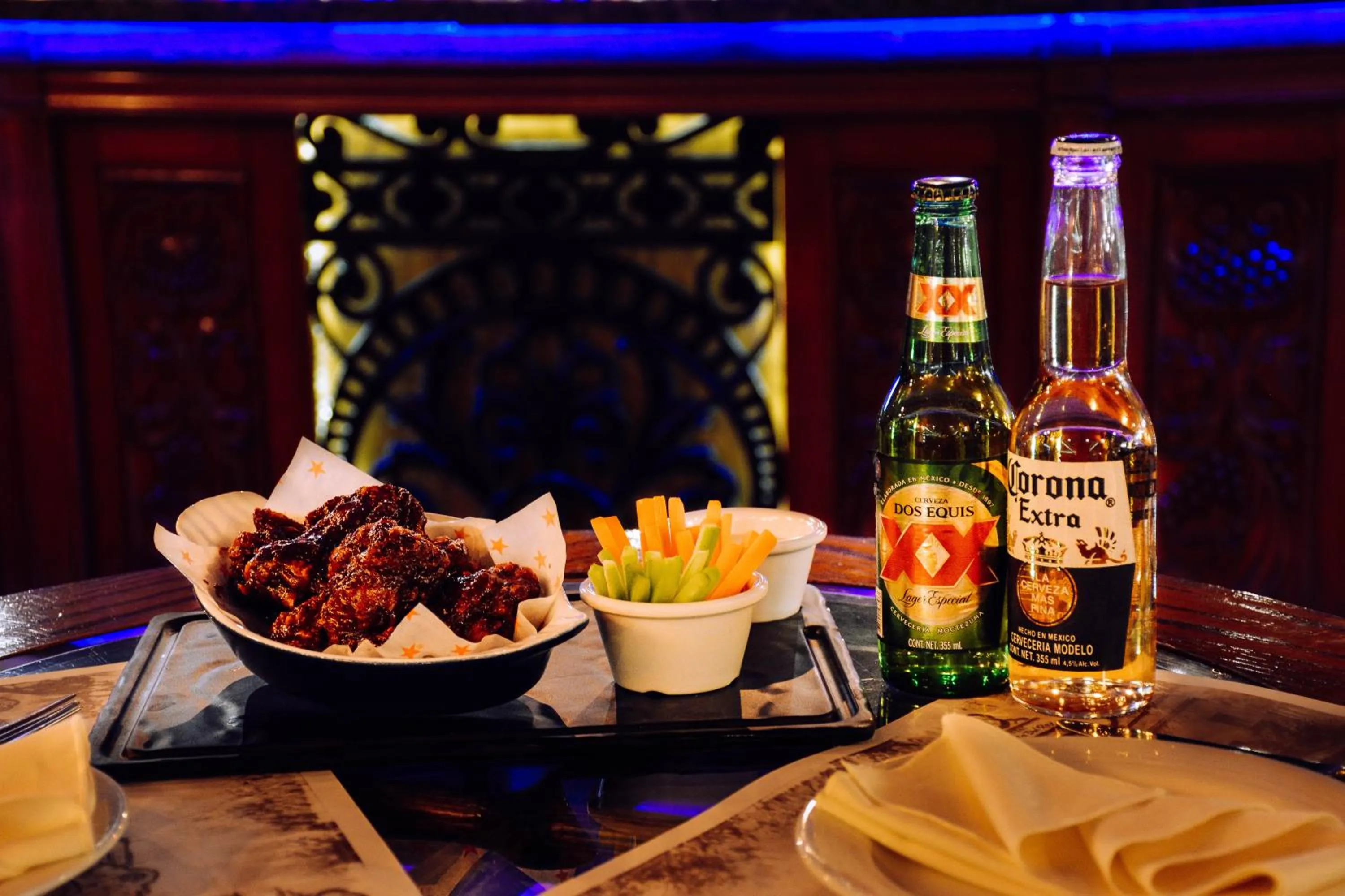 Food and drinks in Quinta del Rey Hotel