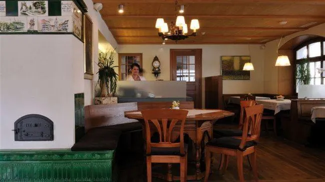 Lobby or reception in Hotel Krone