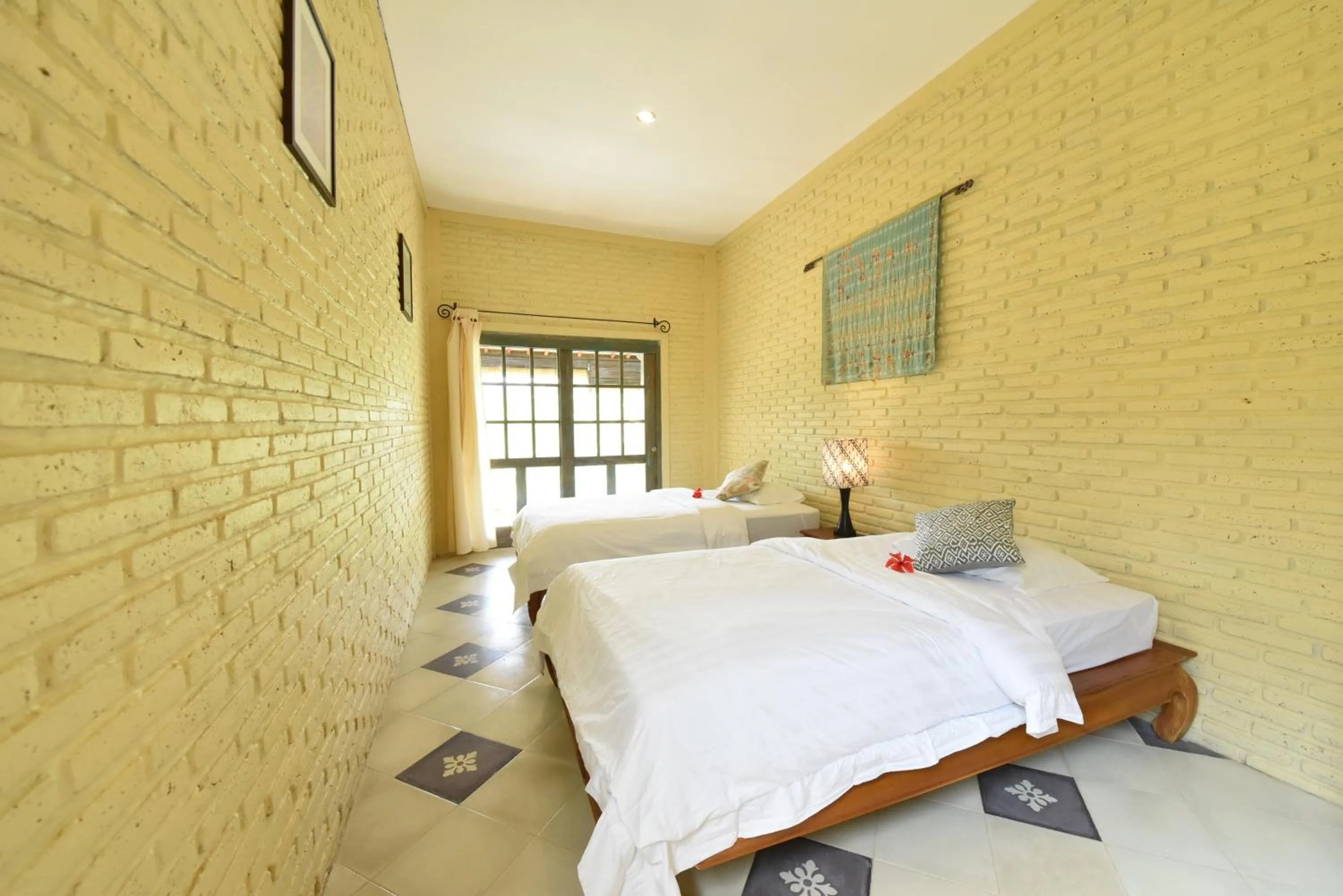 Bed in Amrita Villa Sidemen