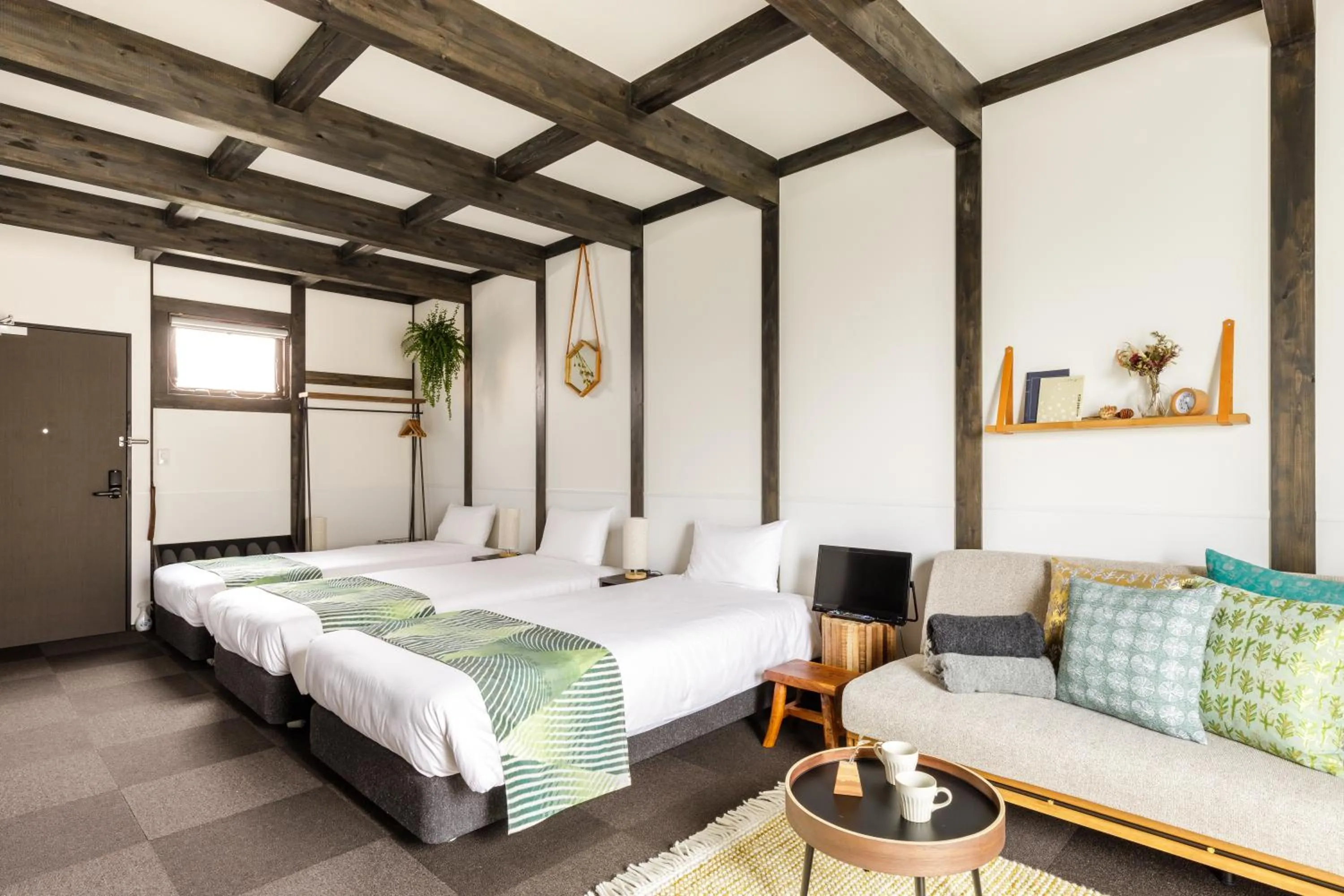 Photo of the whole room, Bed in JINYA Fujikawaguchiko