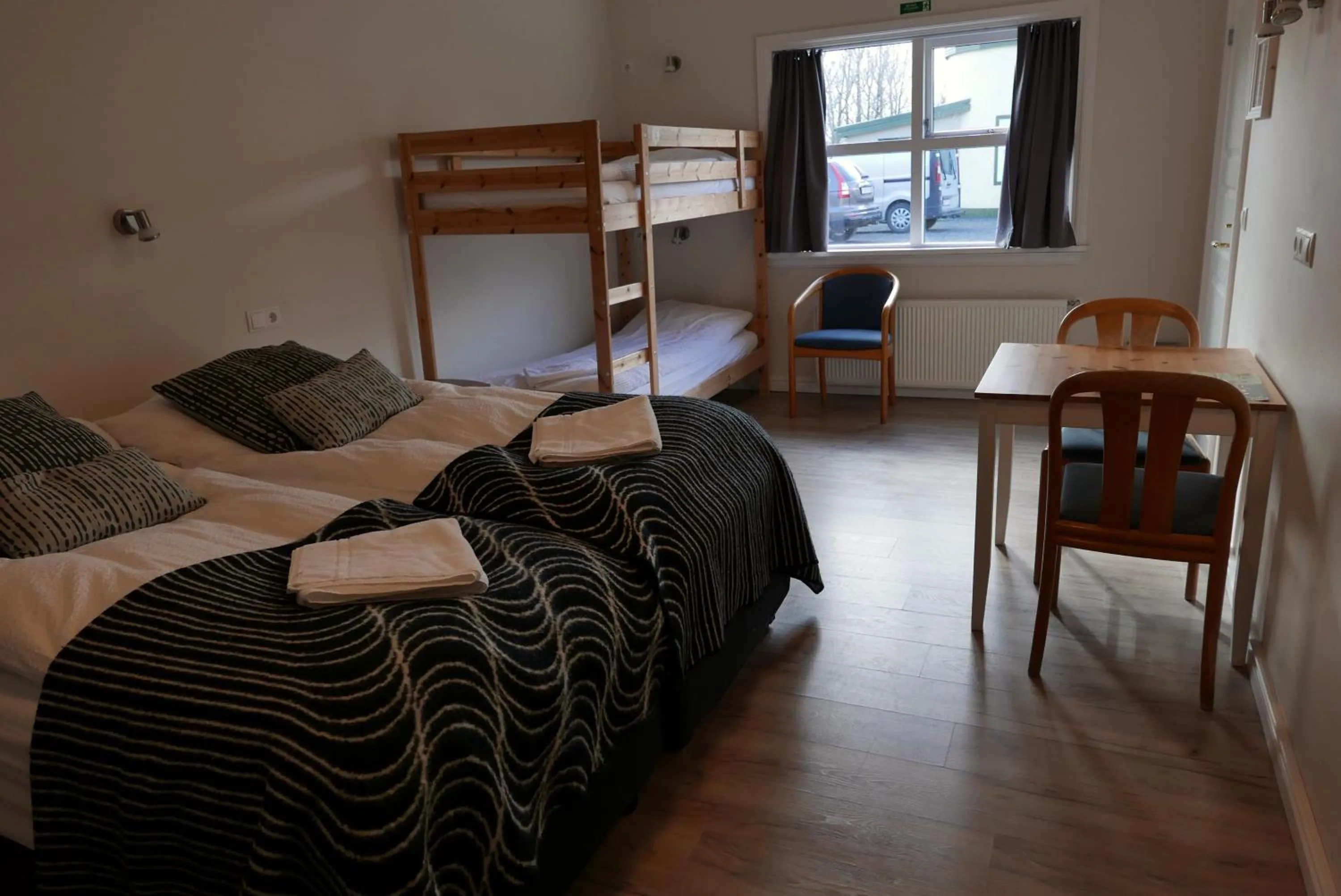 Photo of the whole room, Bed in Hotel Hjardarbol