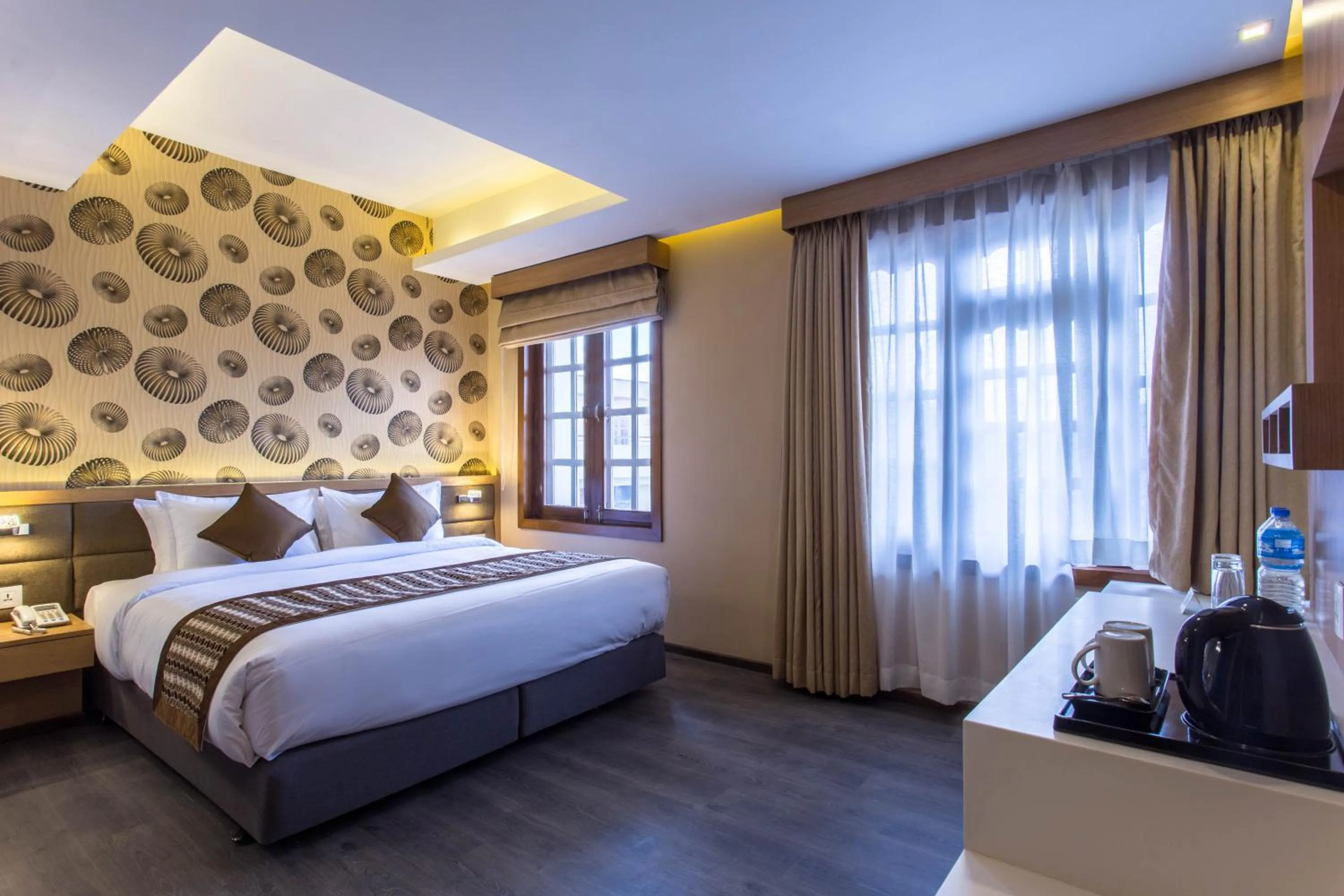 Bedroom, Bed in Boudha Boutique Hotel