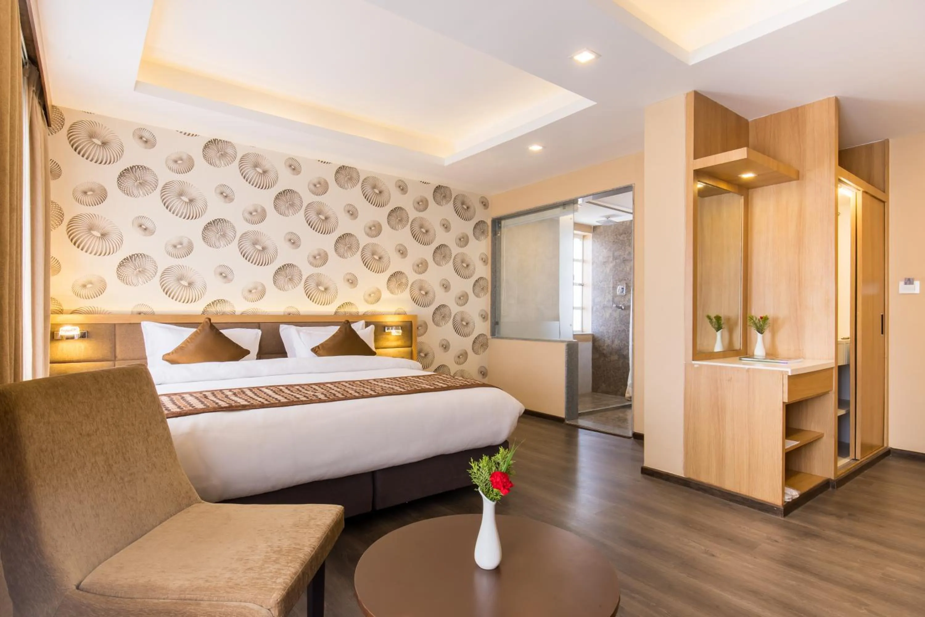 Bedroom, Bed in Boudha Boutique Hotel