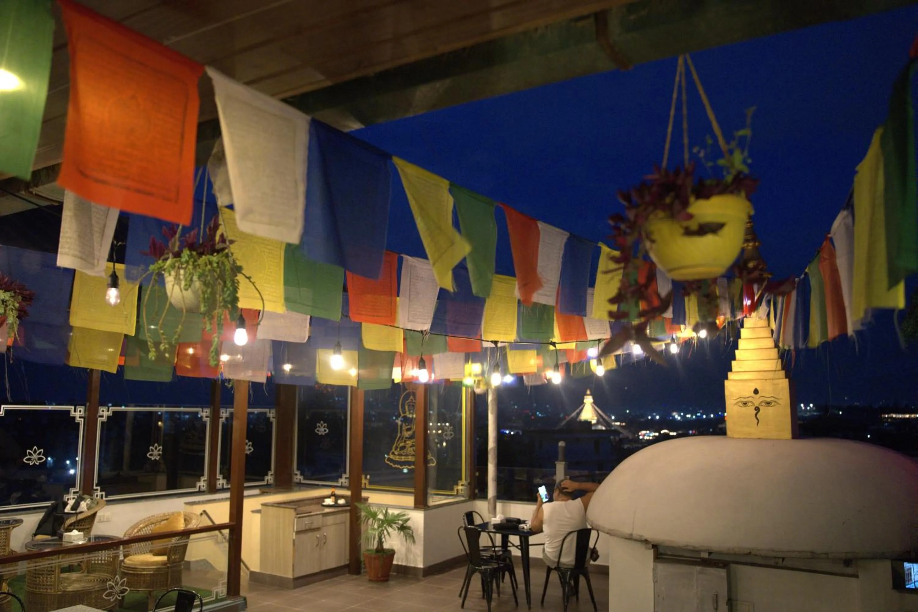 Restaurant/places to eat in Boudha Boutique Hotel