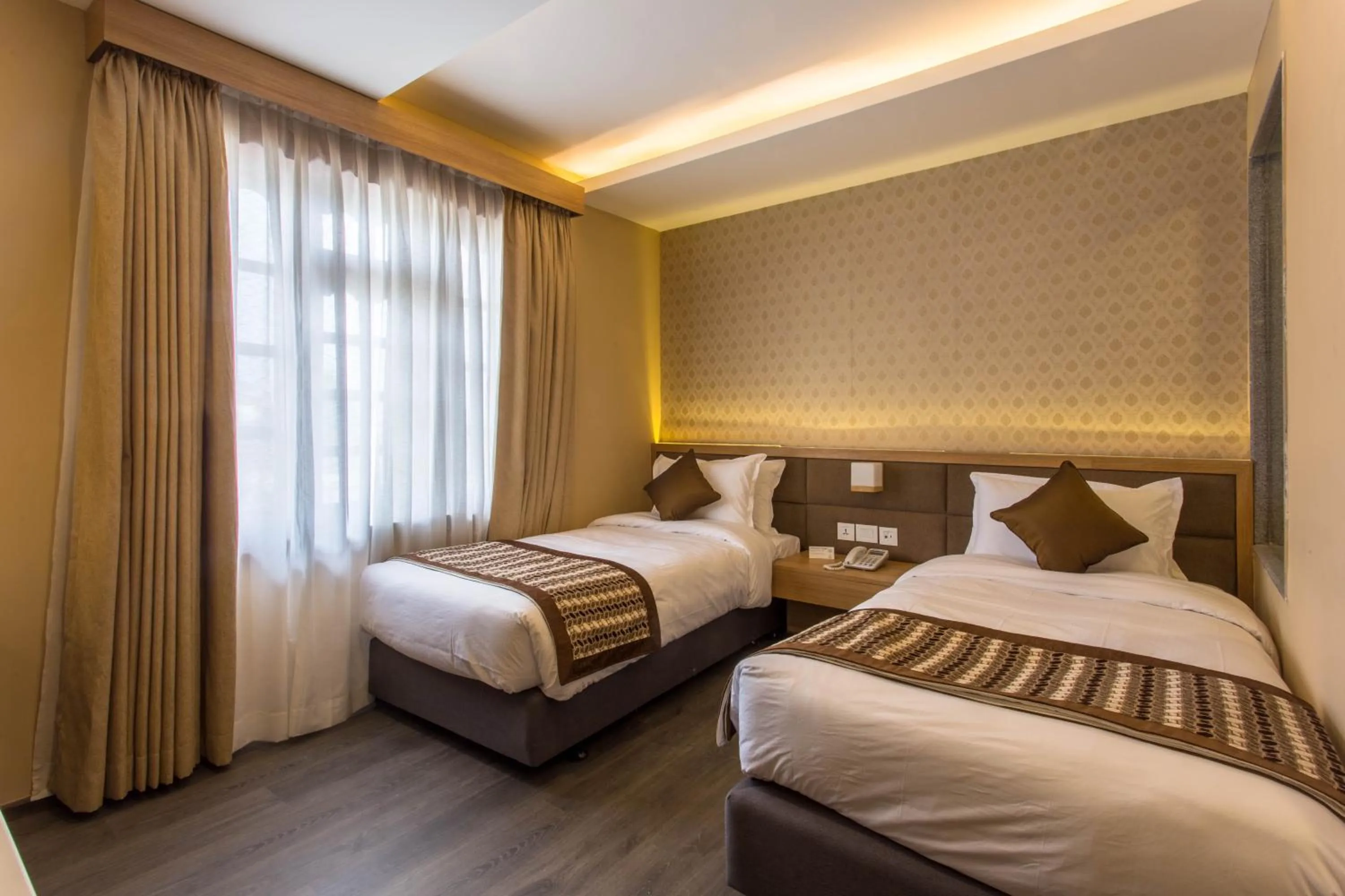 Bedroom, Bed in Boudha Boutique Hotel