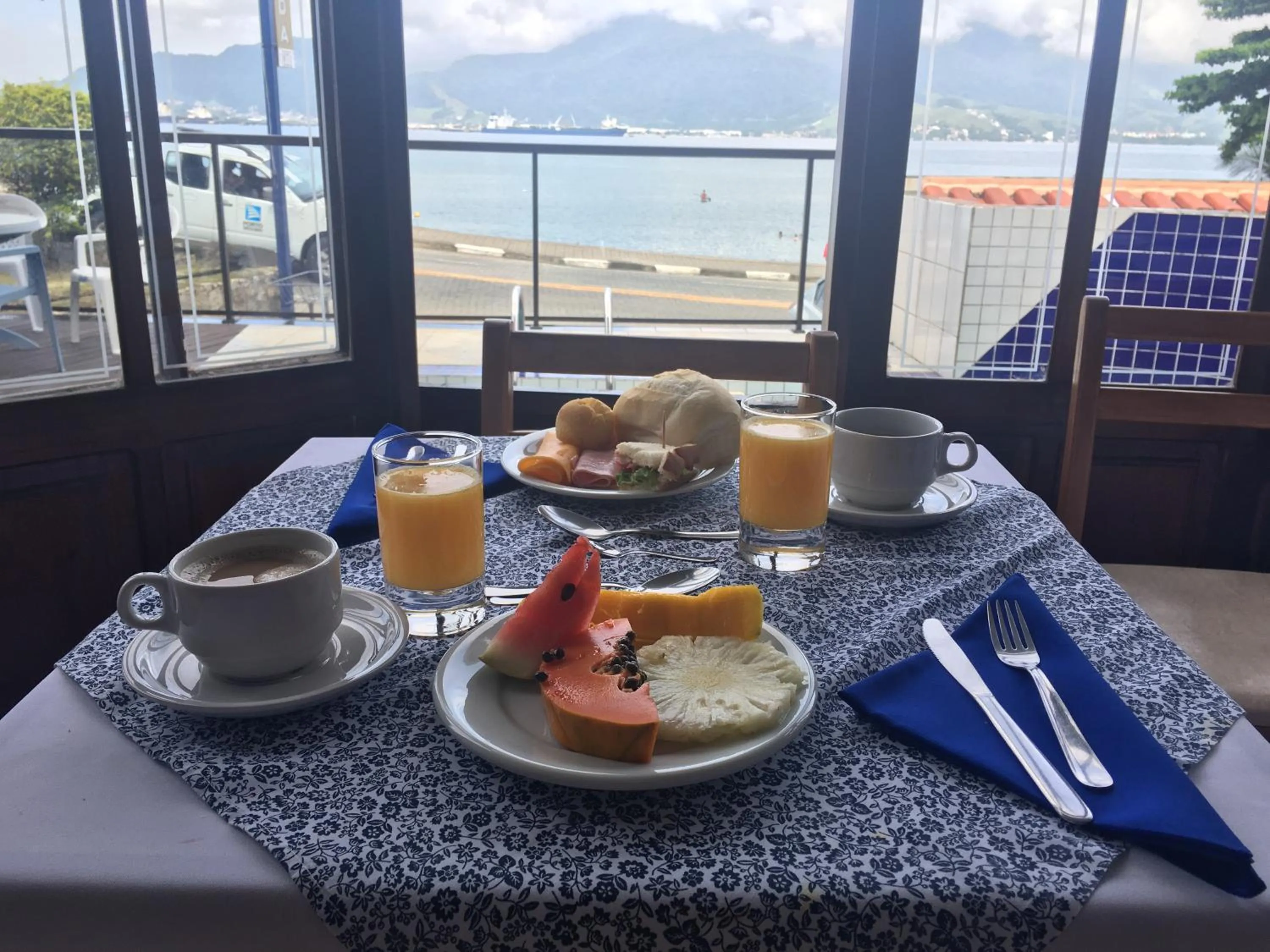 Sea view in Pousada Irmãos do Mar