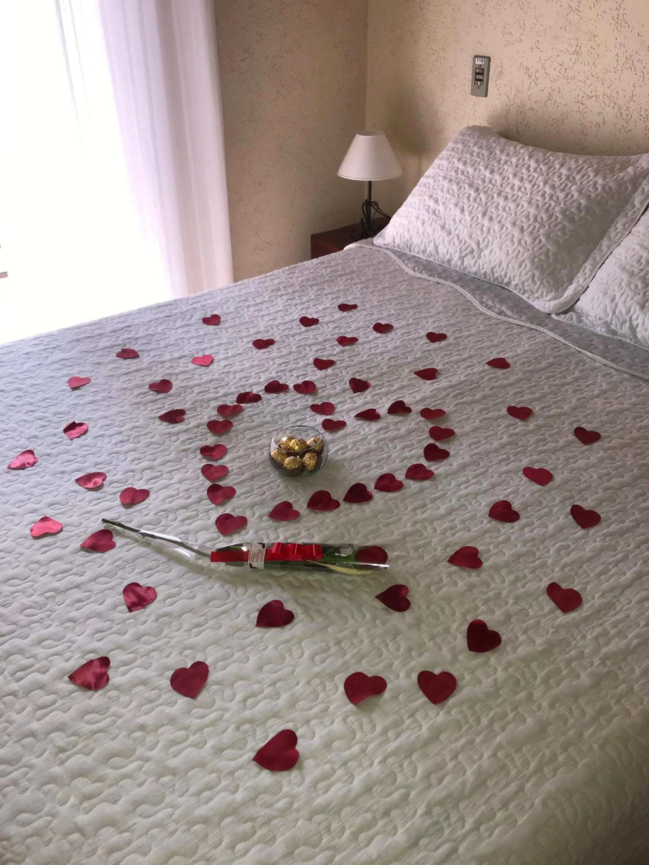 Bed in Pousada Irmãos do Mar