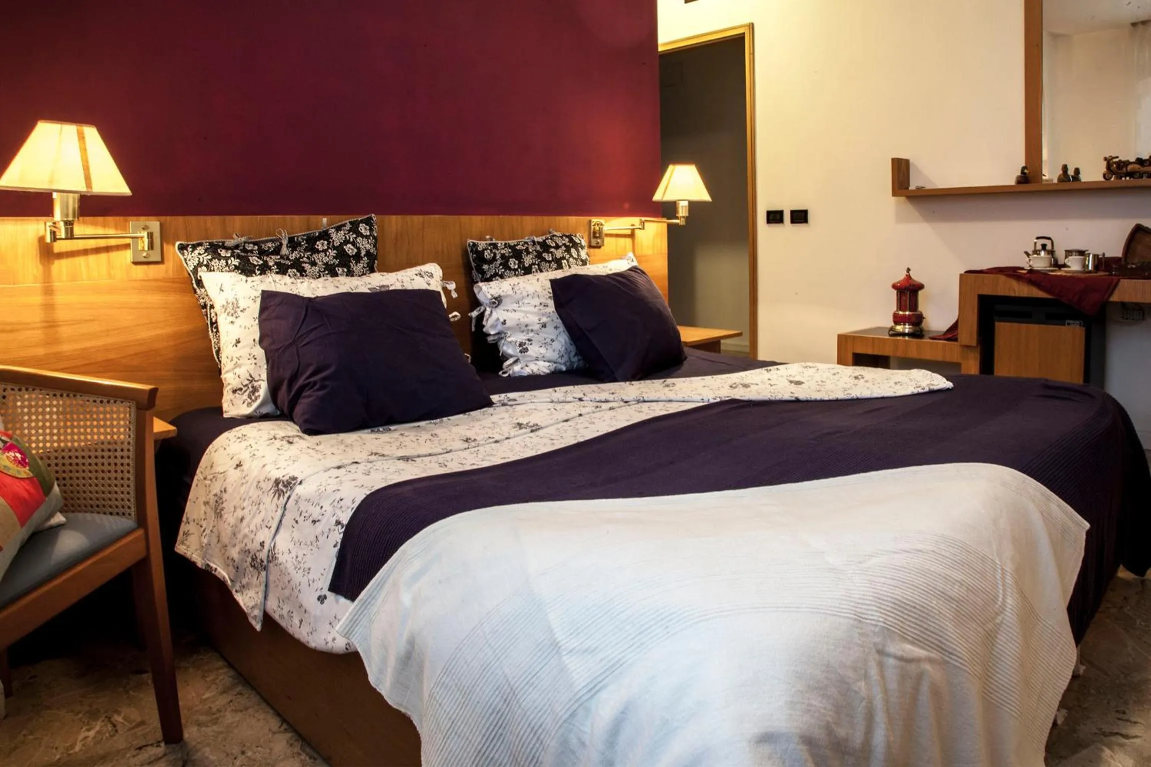 Bed in Albergo Vecchio Forno