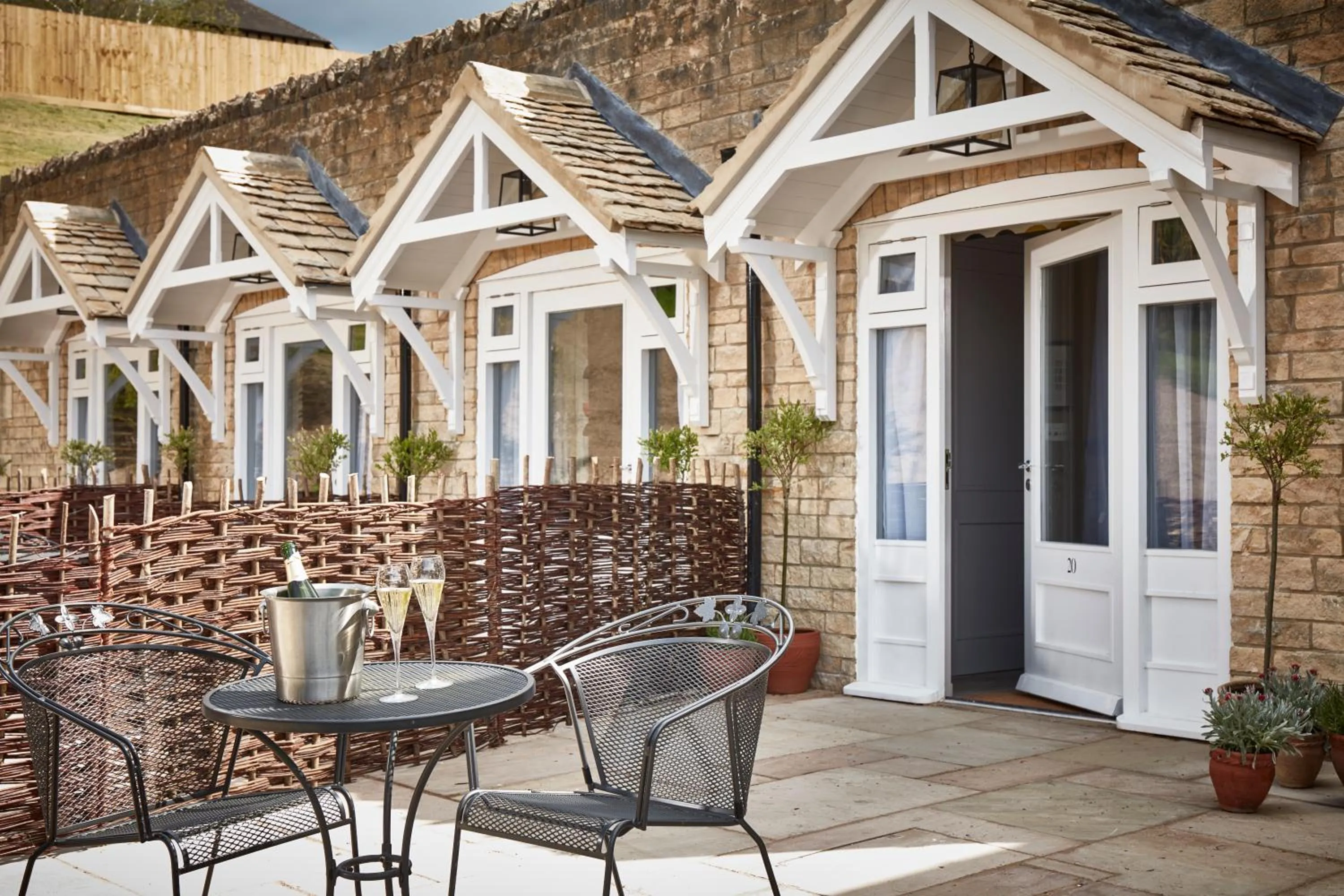 Patio in The Fish Hotel