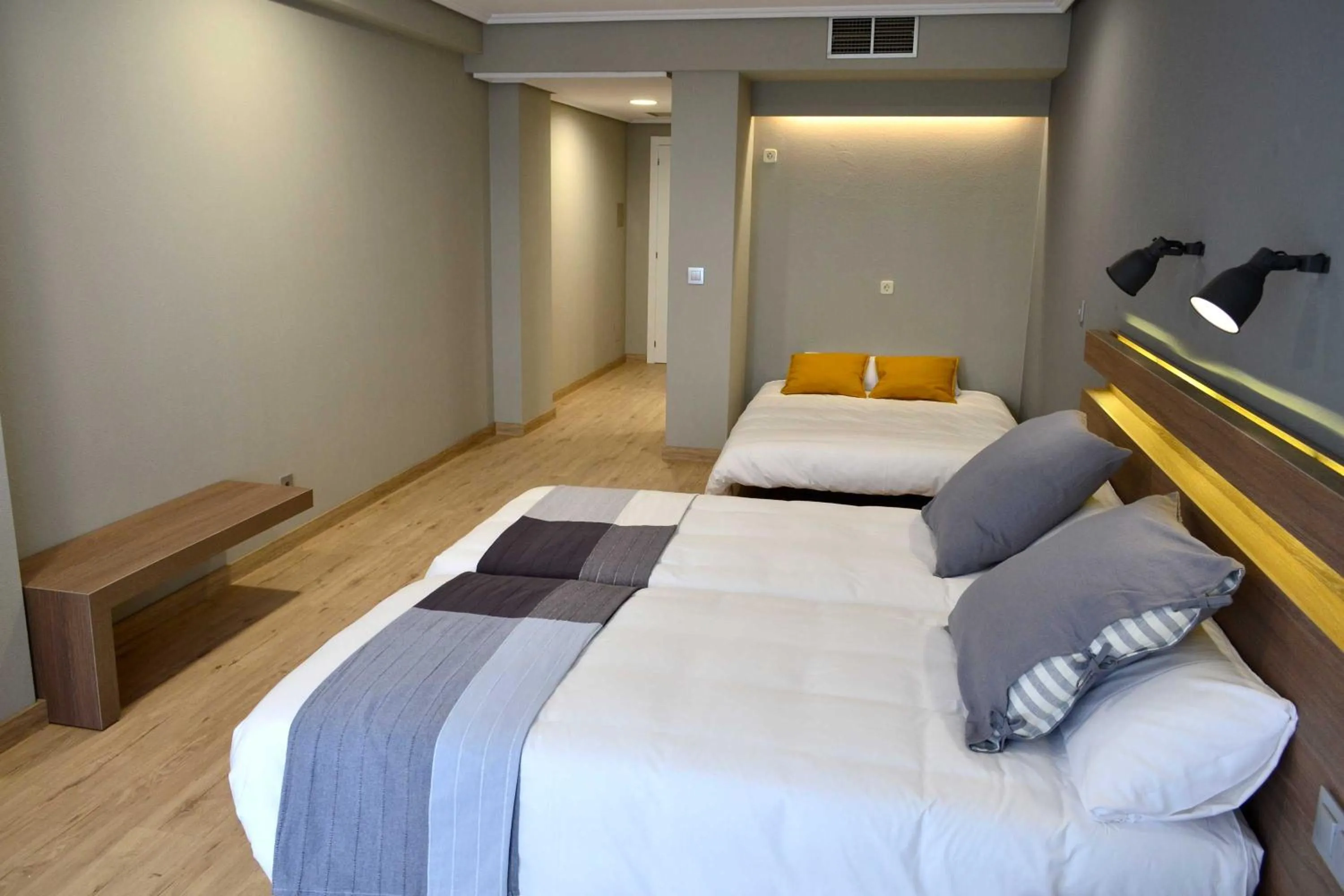 Bed in Hotel Alda Sada Marina