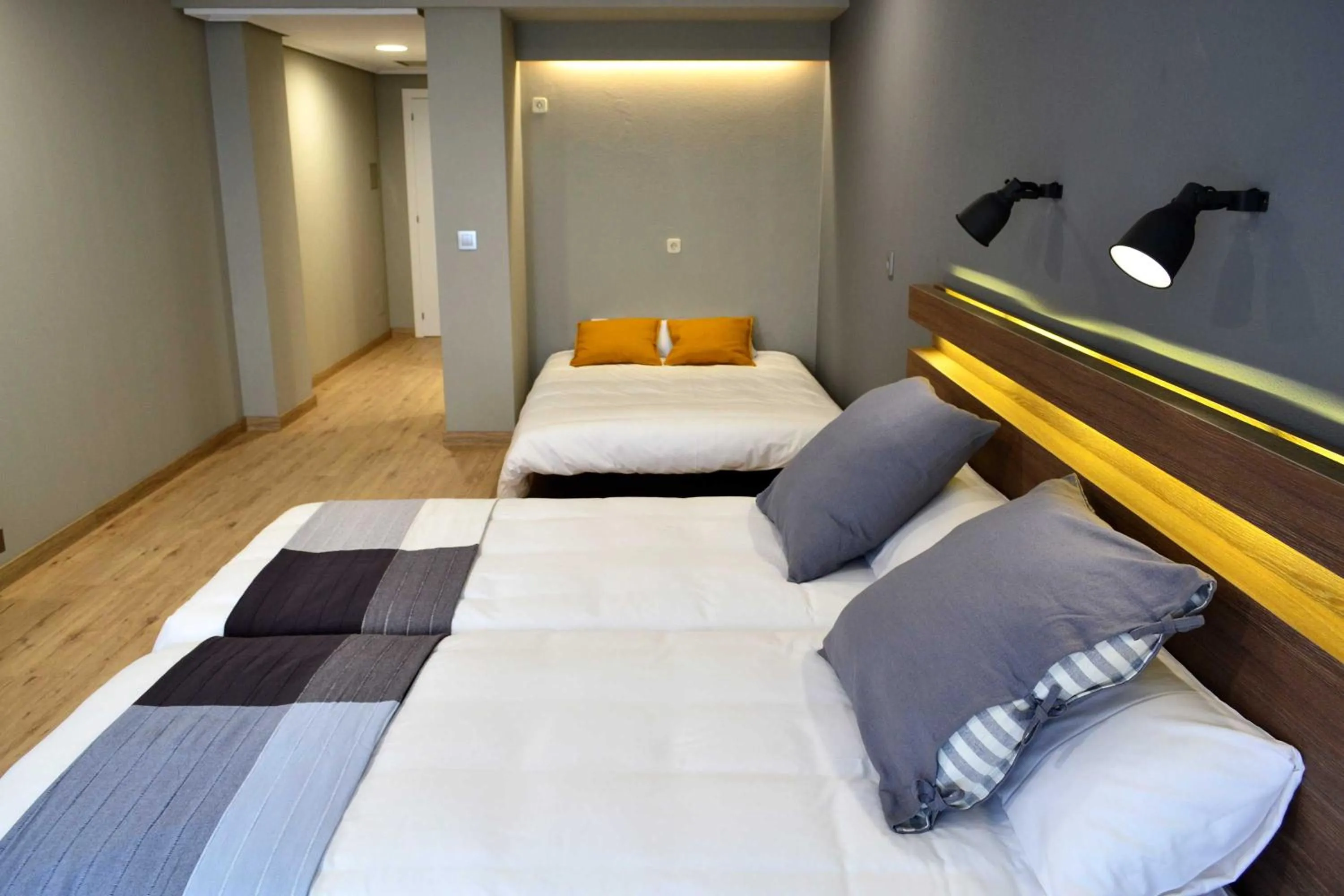 Bed in Hotel Alda Sada Marina