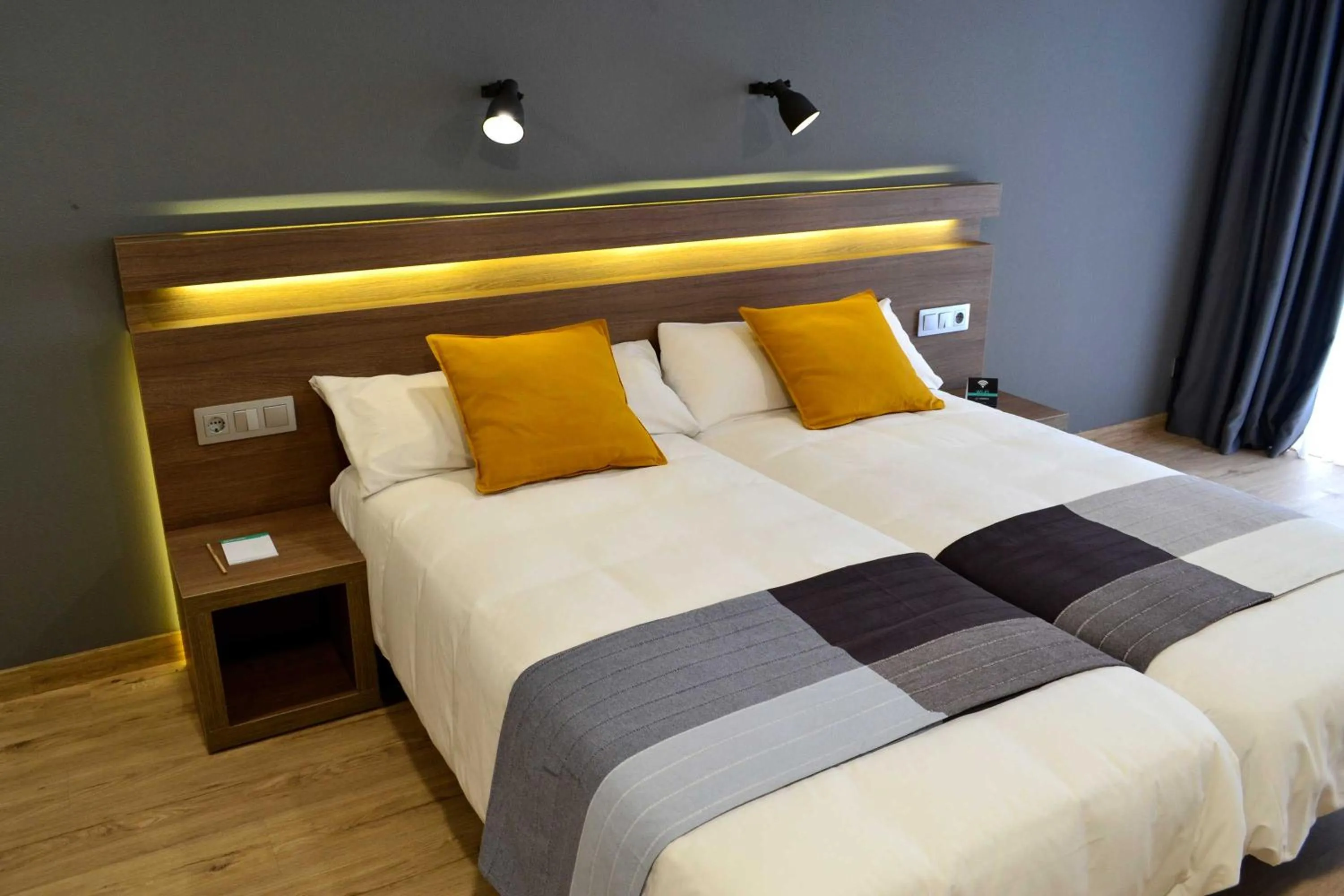 Bed in Hotel Alda Sada Marina