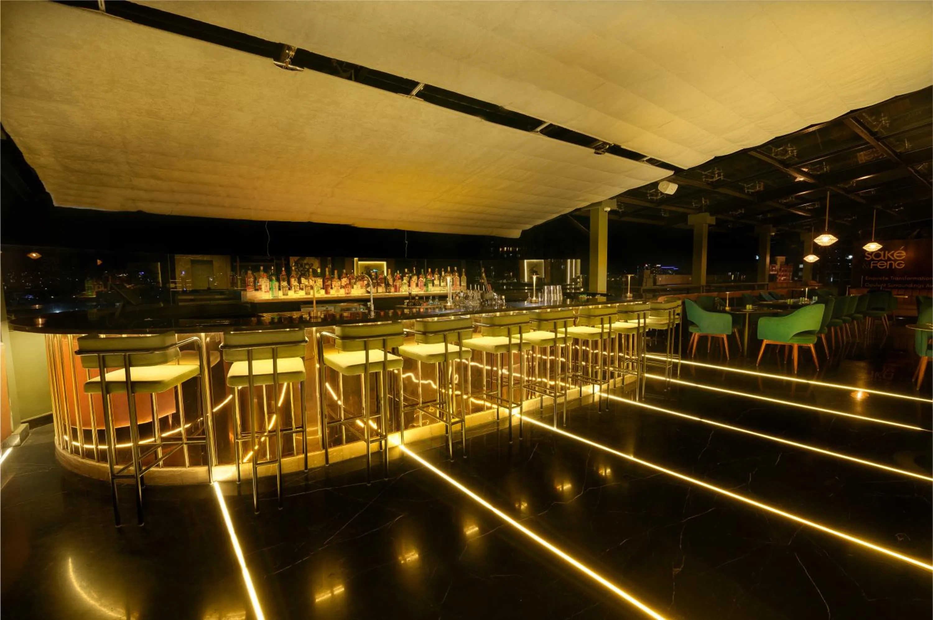 Lounge or bar in Hotel Le Himalaya