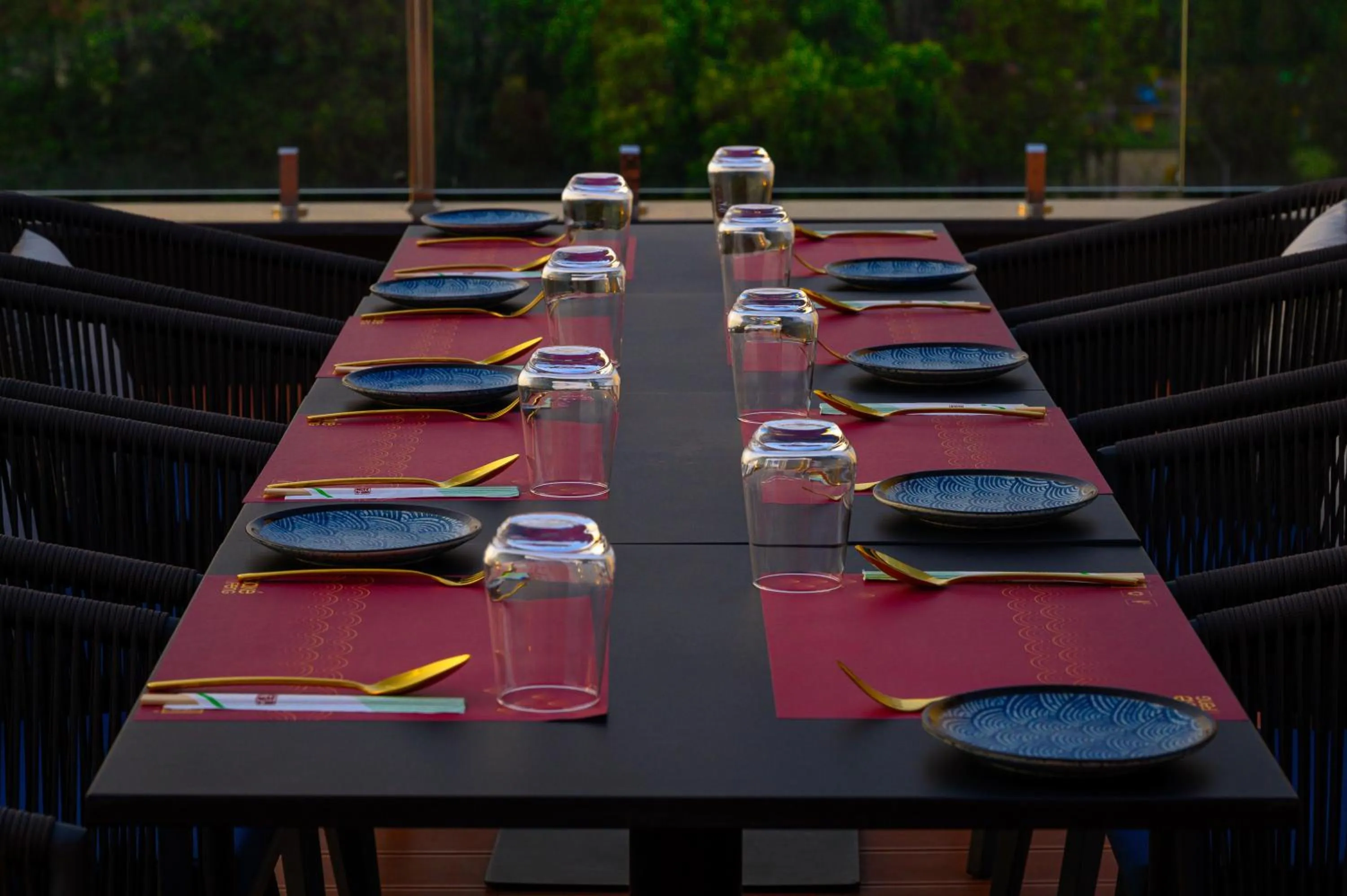 Dining area in Hotel Le Himalaya