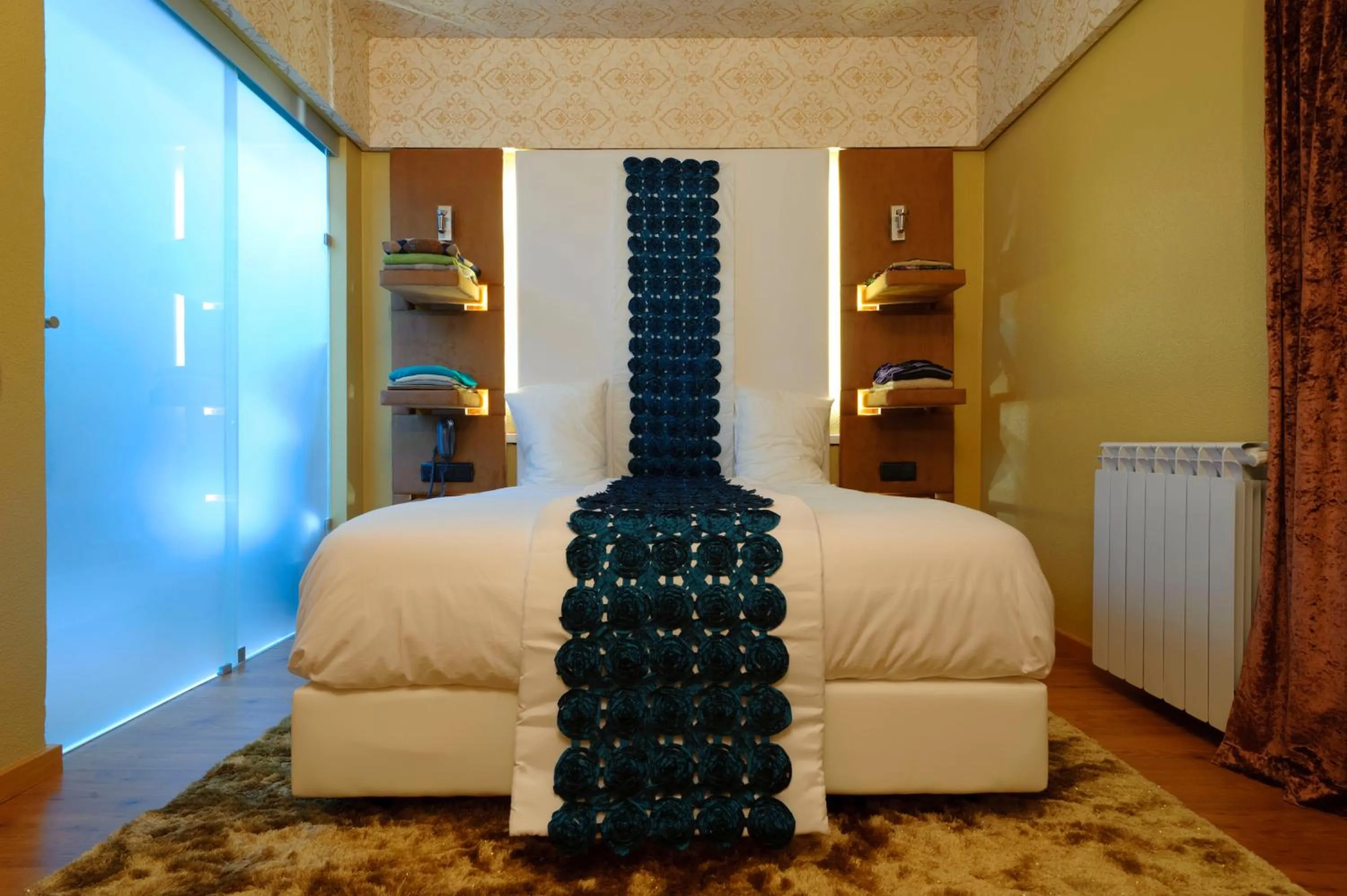 Bed in Sever Rio Hotel