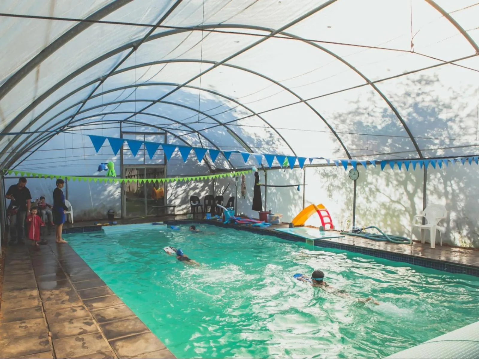 Swimming pool in Picardie Guest Farm