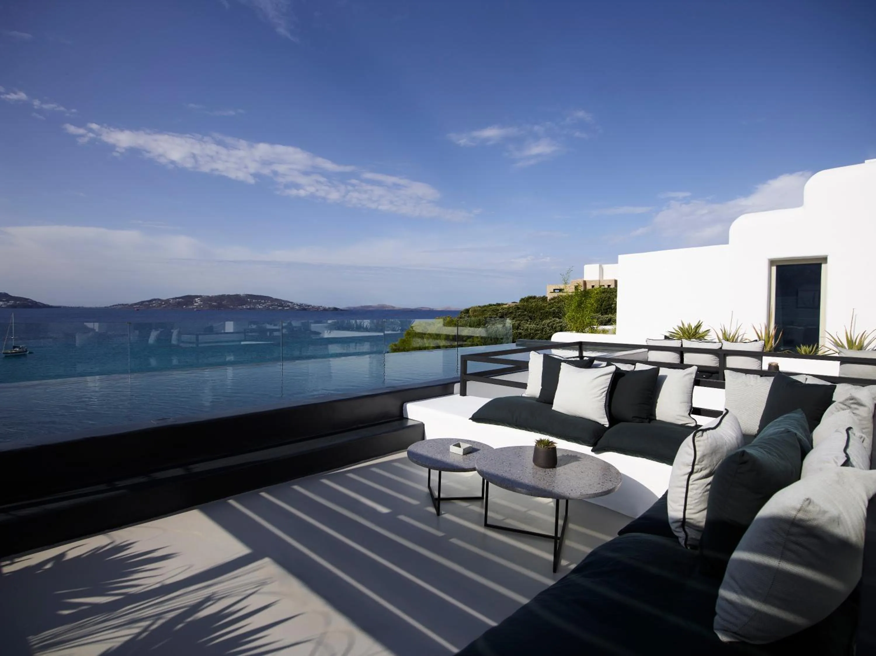 Swimming pool in Nimbus Mykonos