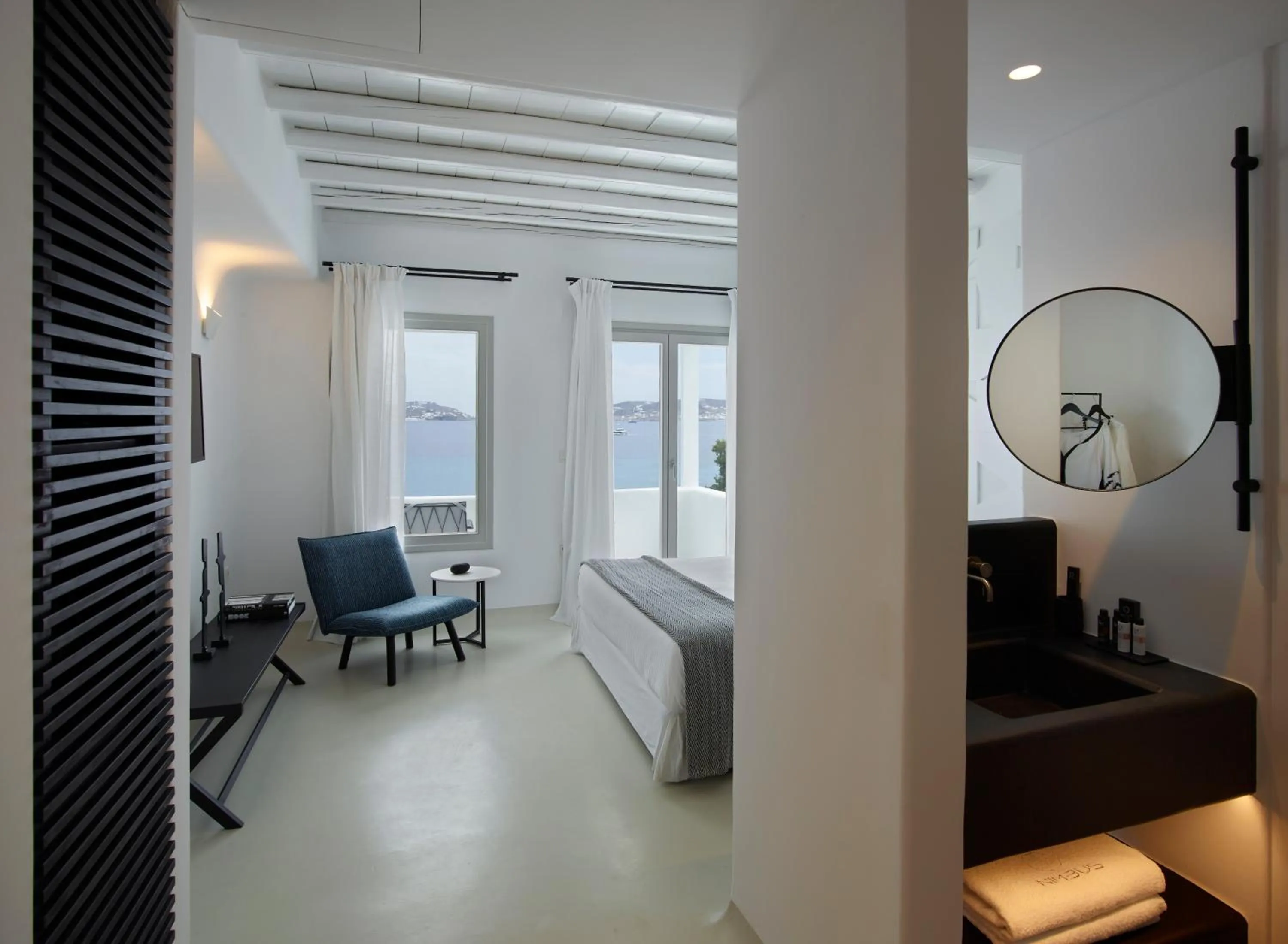 Bedroom in Nimbus Mykonos