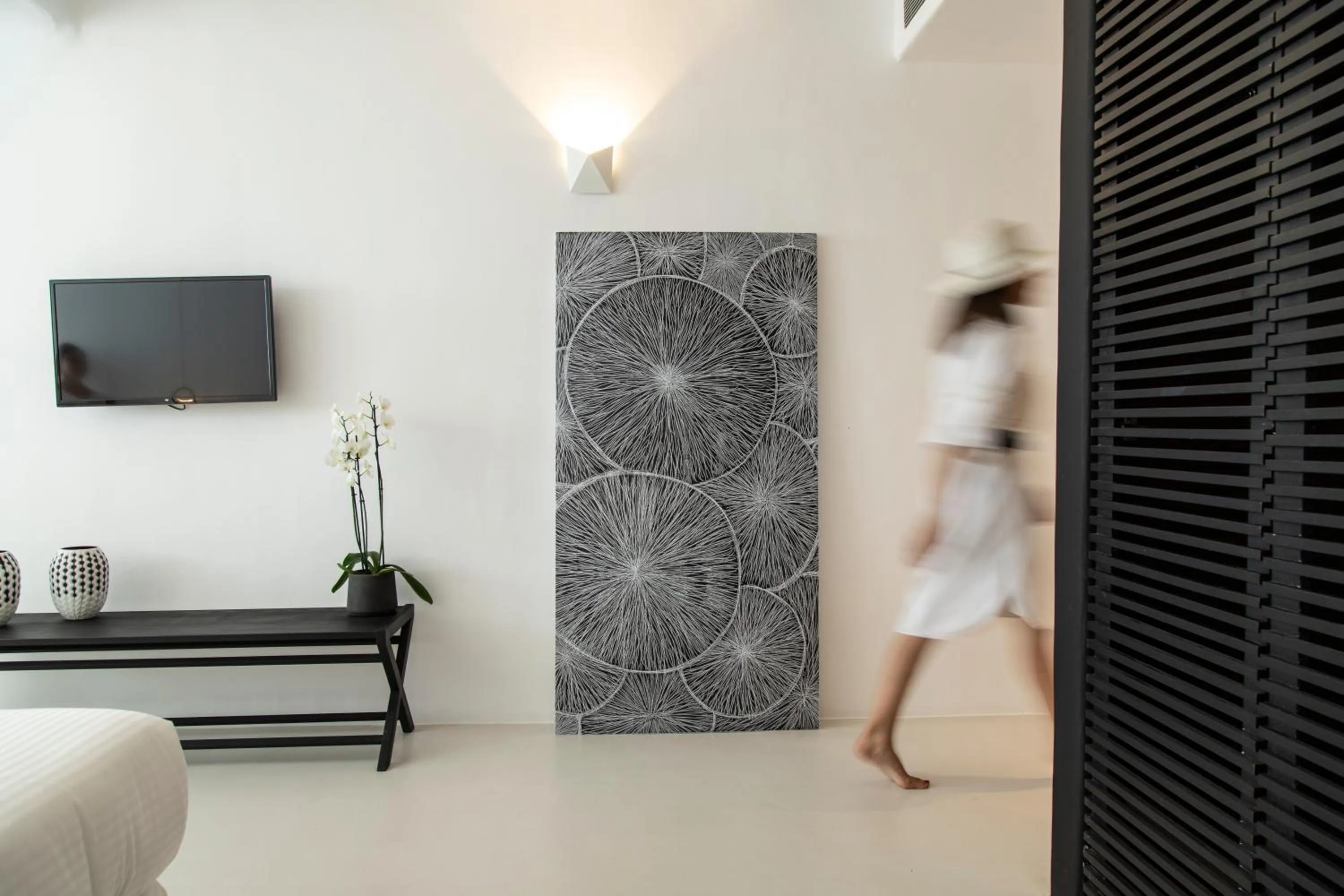 Decorative detail in Nimbus Mykonos