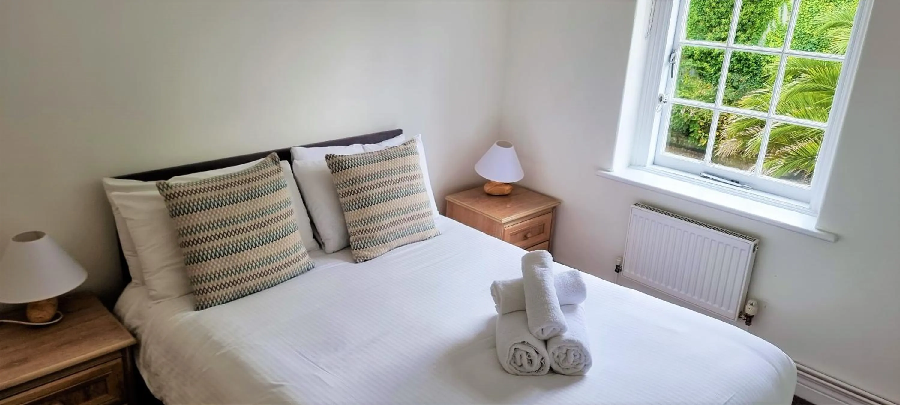 Bed in Tregenna Castle Resort